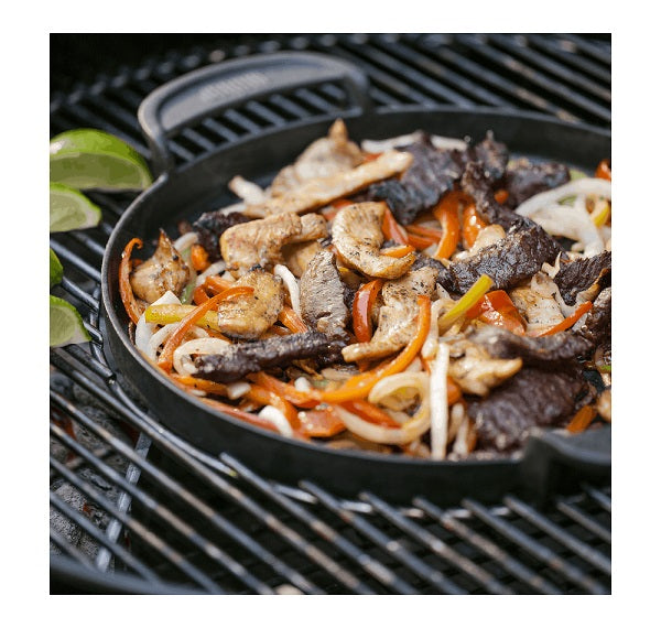 Piastra In Ghisa Weber Liscia