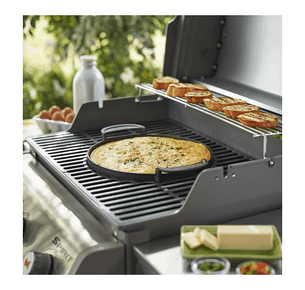 Piastra In Ghisa Weber Liscia