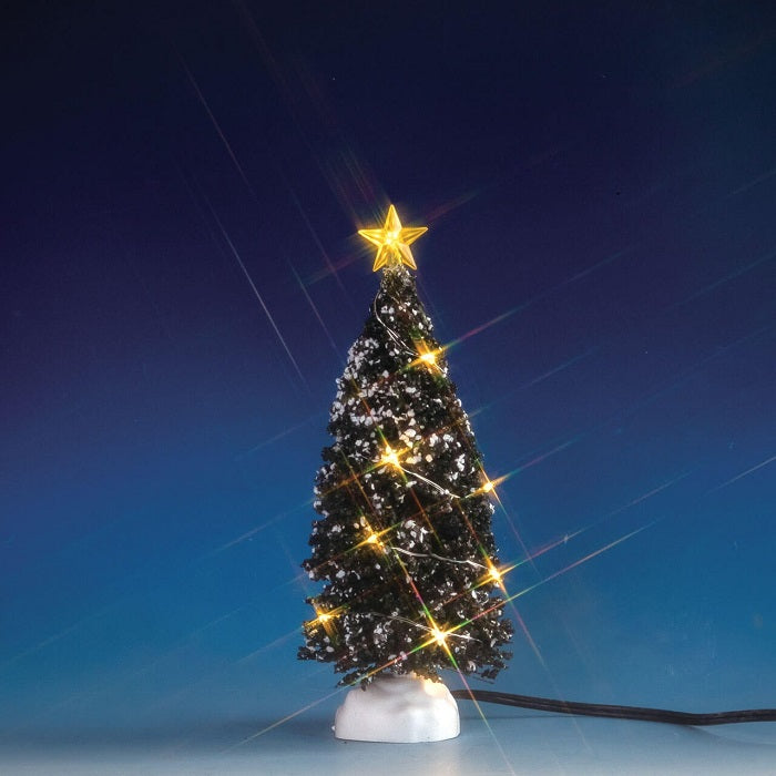 Clear Light Evergreen Tree Lemax albero di Natale illuminato per decorazioni natalizie con luci LED integrate - DeMatteis.it