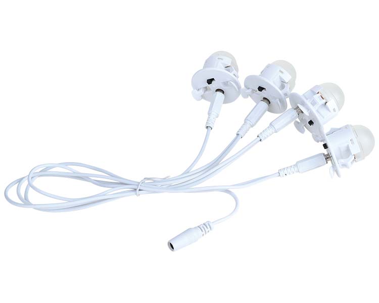 Four Led Light String Moonlander Lemax catena luminosa LED per decorazioni natalizie villaggi natalizi - DeMatteis.it