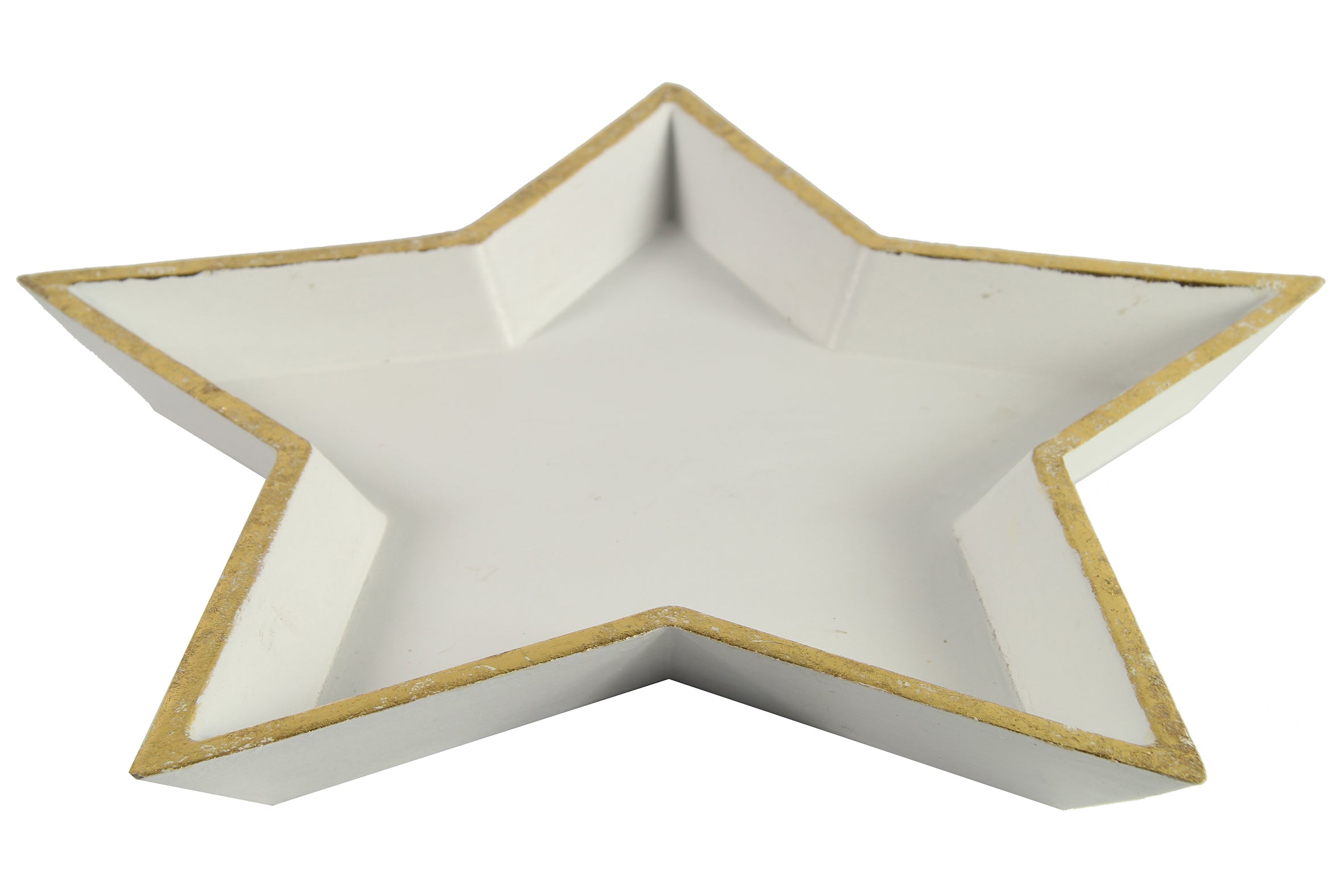 Portaoggetti Stella Oro 42 x 42 cm per contenimento e organizzazione oggetti decorativi - DeMatteis.it