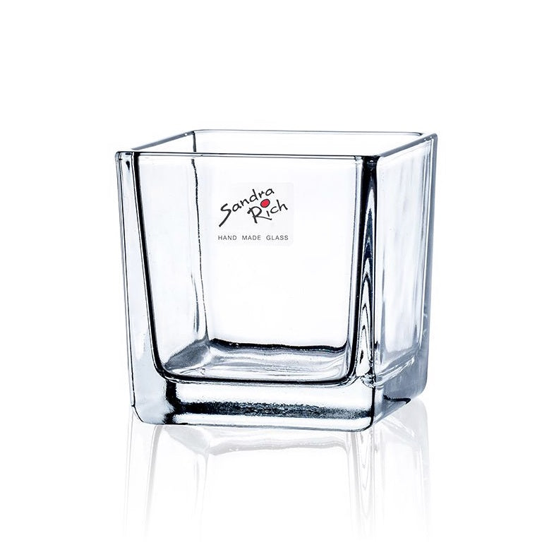 Contenitore Vetro Cube 8X8X8 Cm