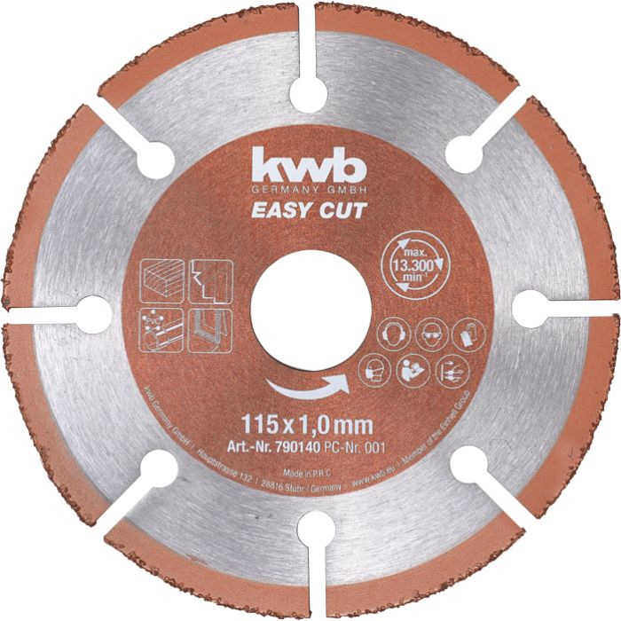 Disco Diamantato Multifunzione Easy Cut D115 Mm