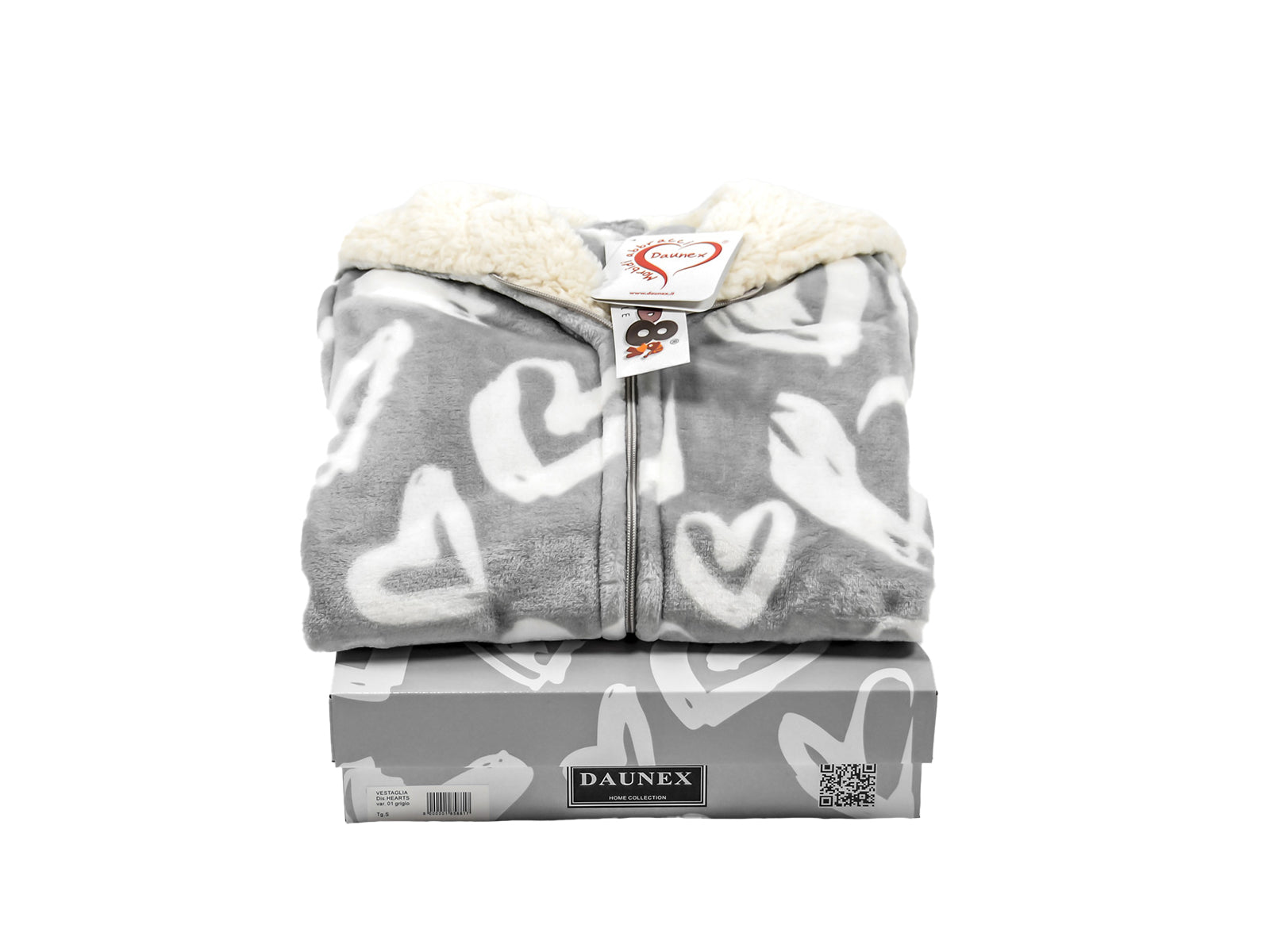 Vestaglia Hearts Var.1 Taglia Xl