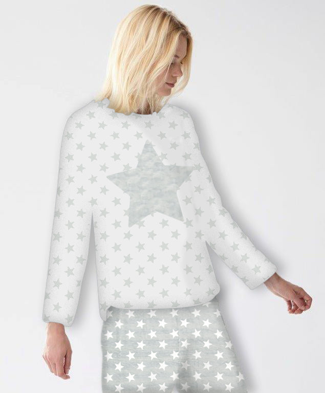 Pigiama Star Grigio Xl