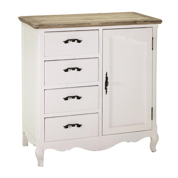 Mobile 1 Anta E 4 Cassetti 84X44X87 Cm