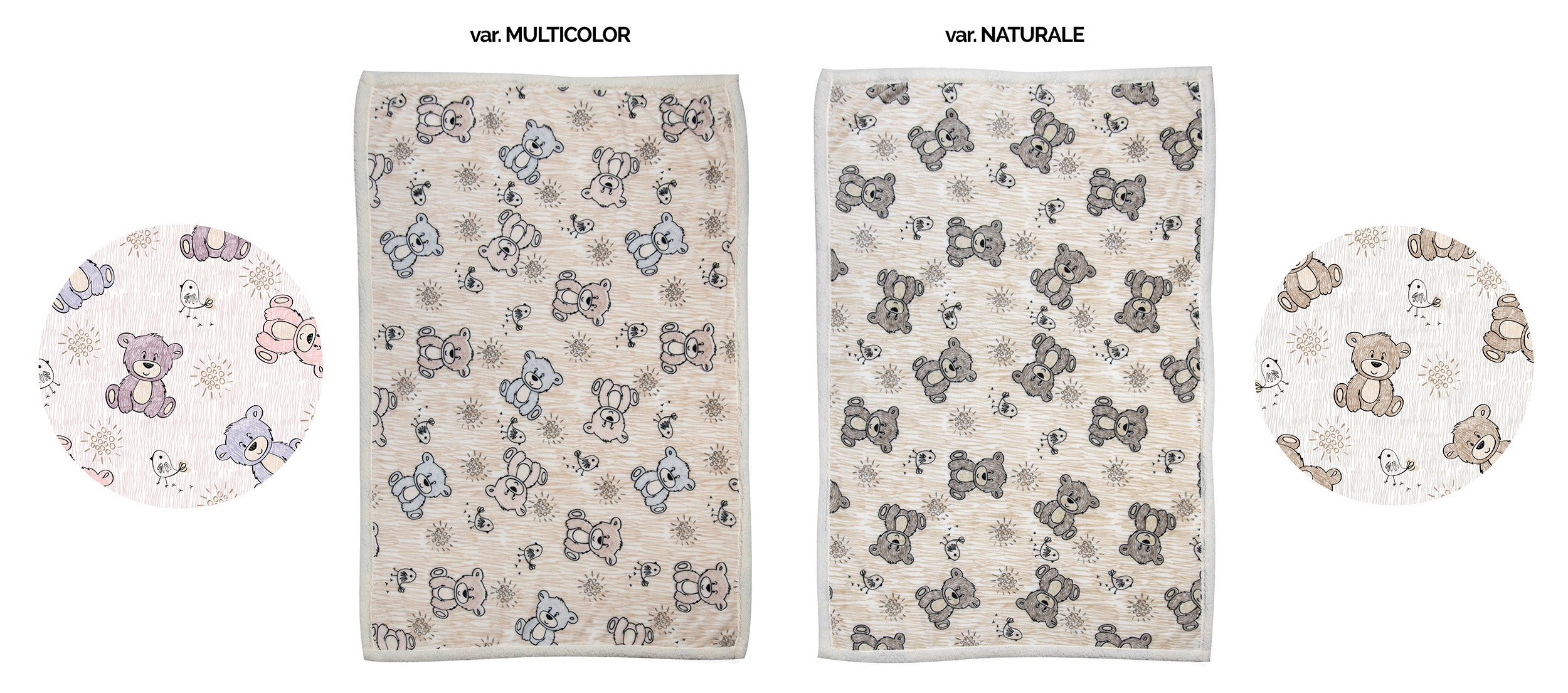 Plaid 100X150 Cm Morbidotto Honey