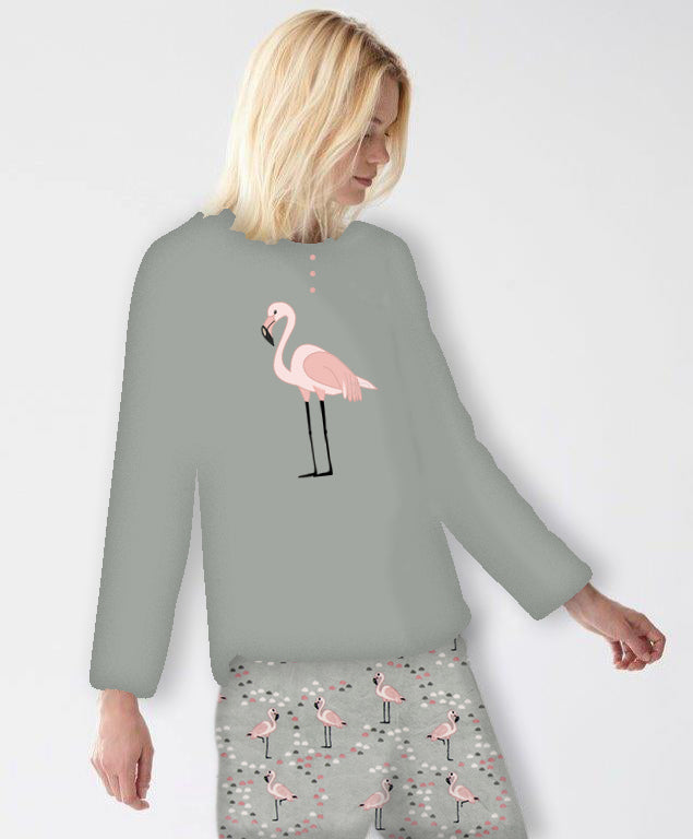 Pigiama Funny S Grigio