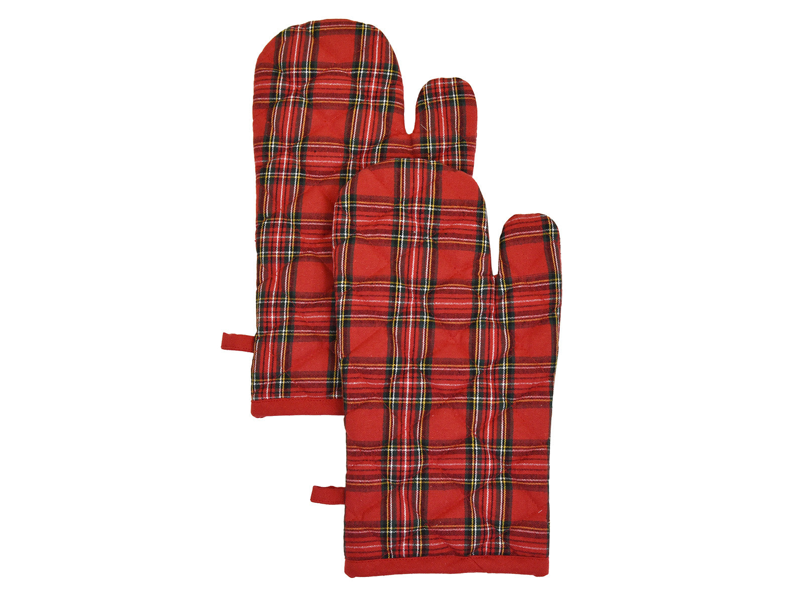 Set 2 Guanti Tartan 18X33 Cm