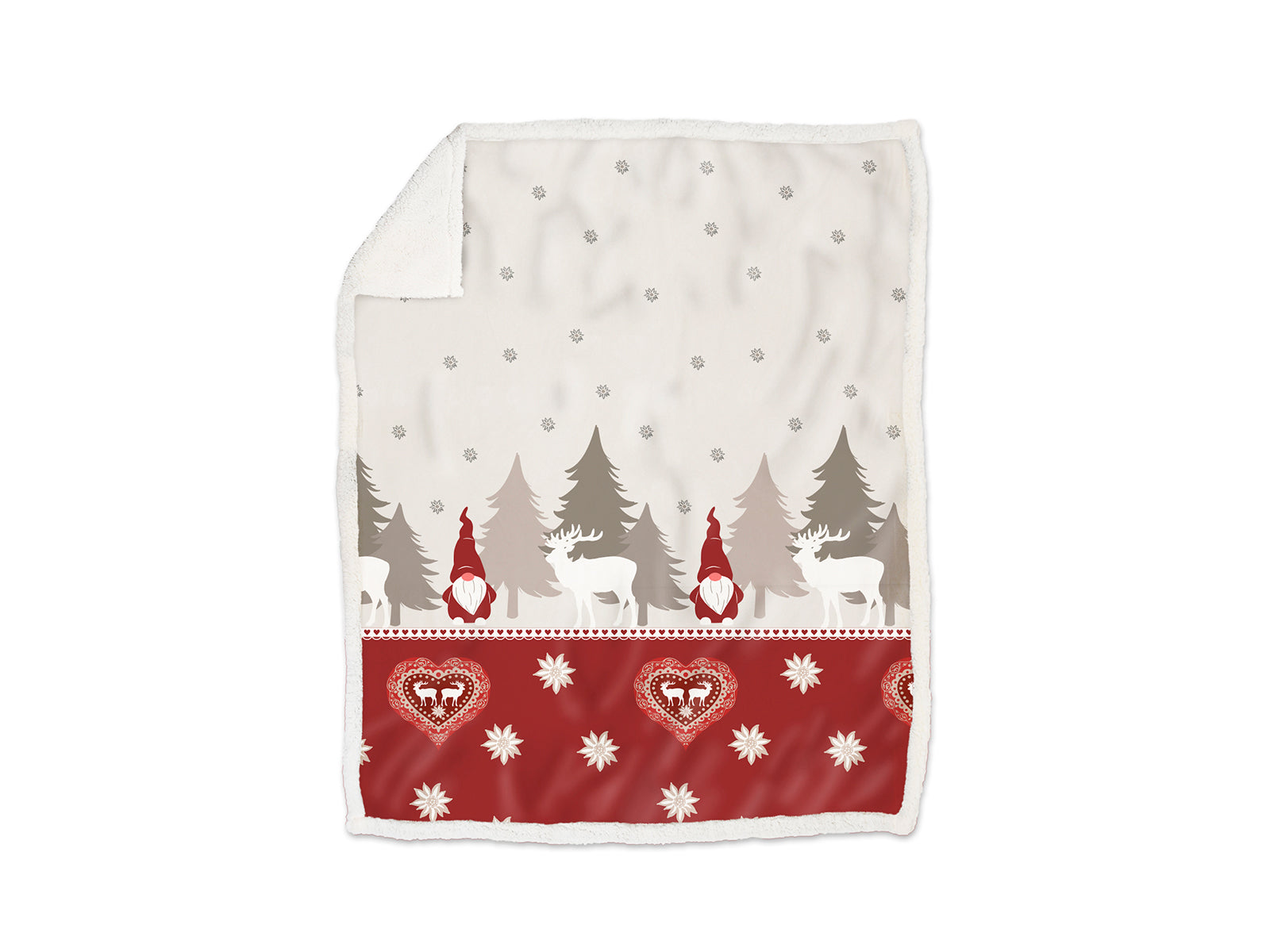 Plaid Morbidotto Light Favola 130 x 160 cm coperta decorativa natalizia per casa - DeMatteis.it