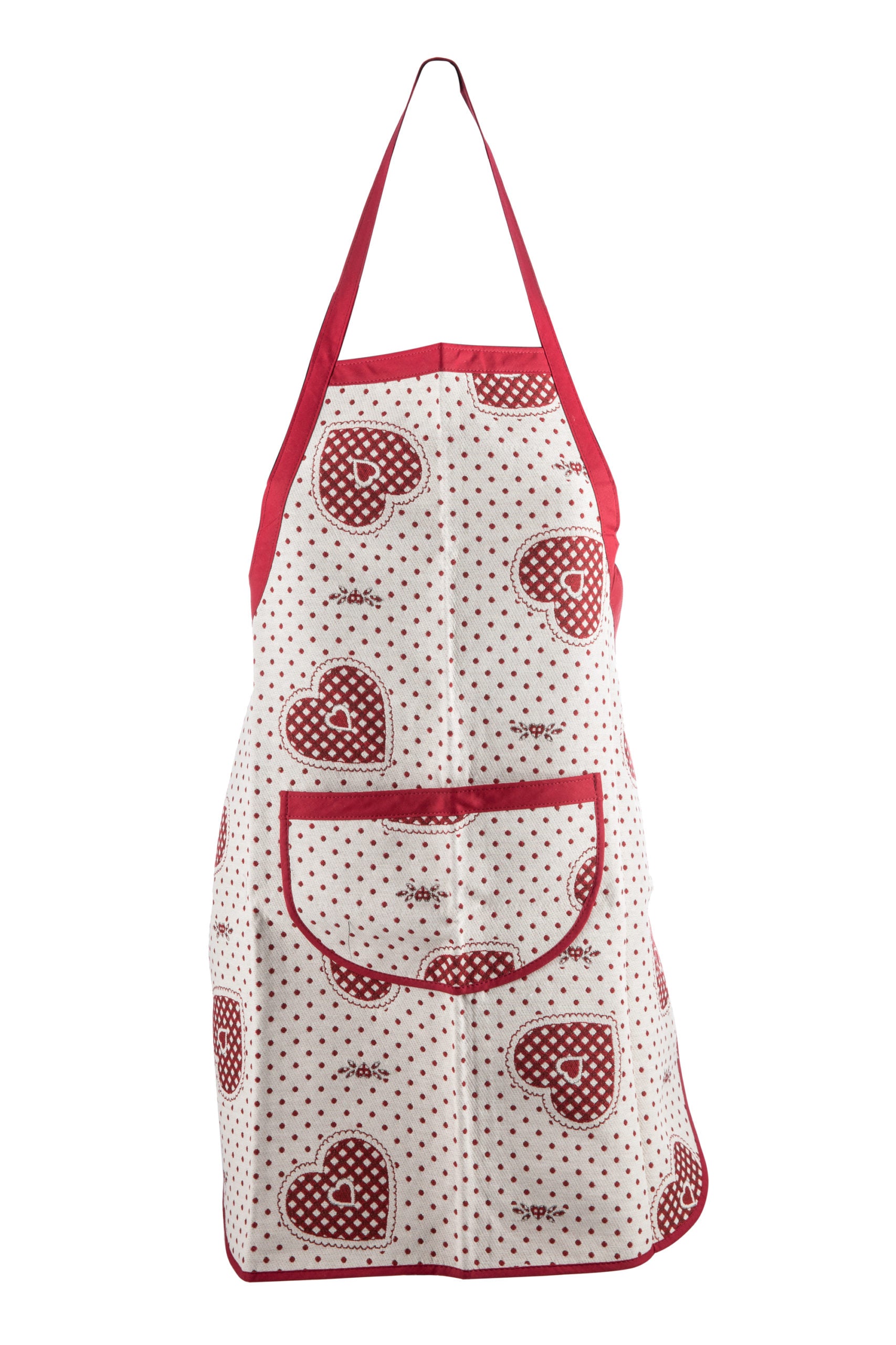 Montmartre Grembiule Petto Rosso