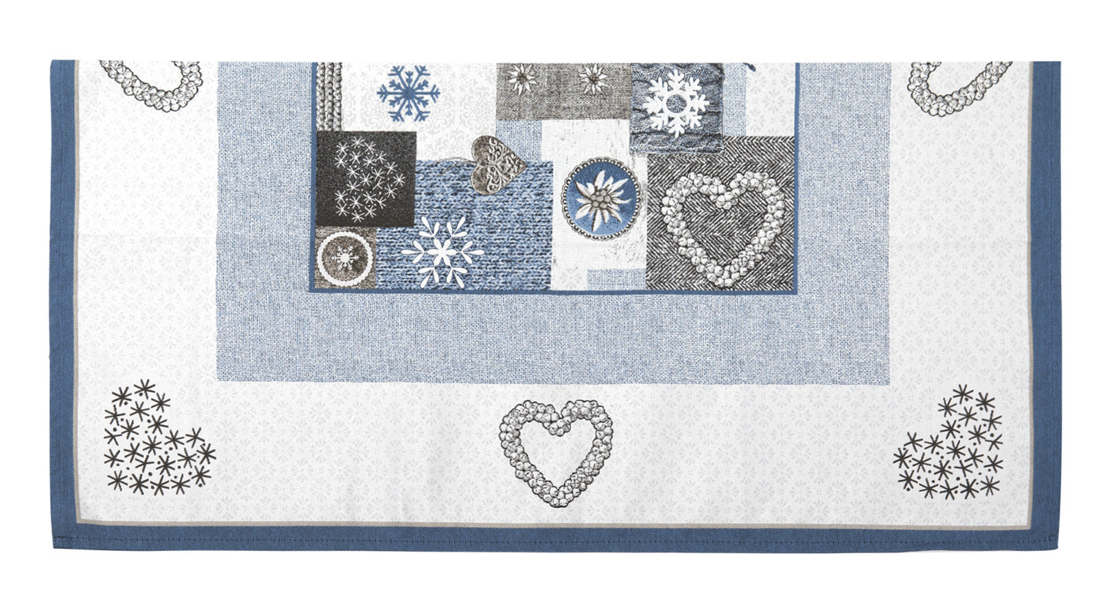 Pordoi Blu Tovaglia 140X140 Cm