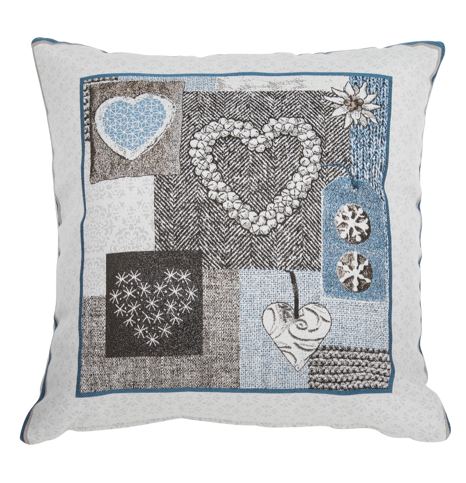 Pordoi Blu Fodera Cuscino E Interno