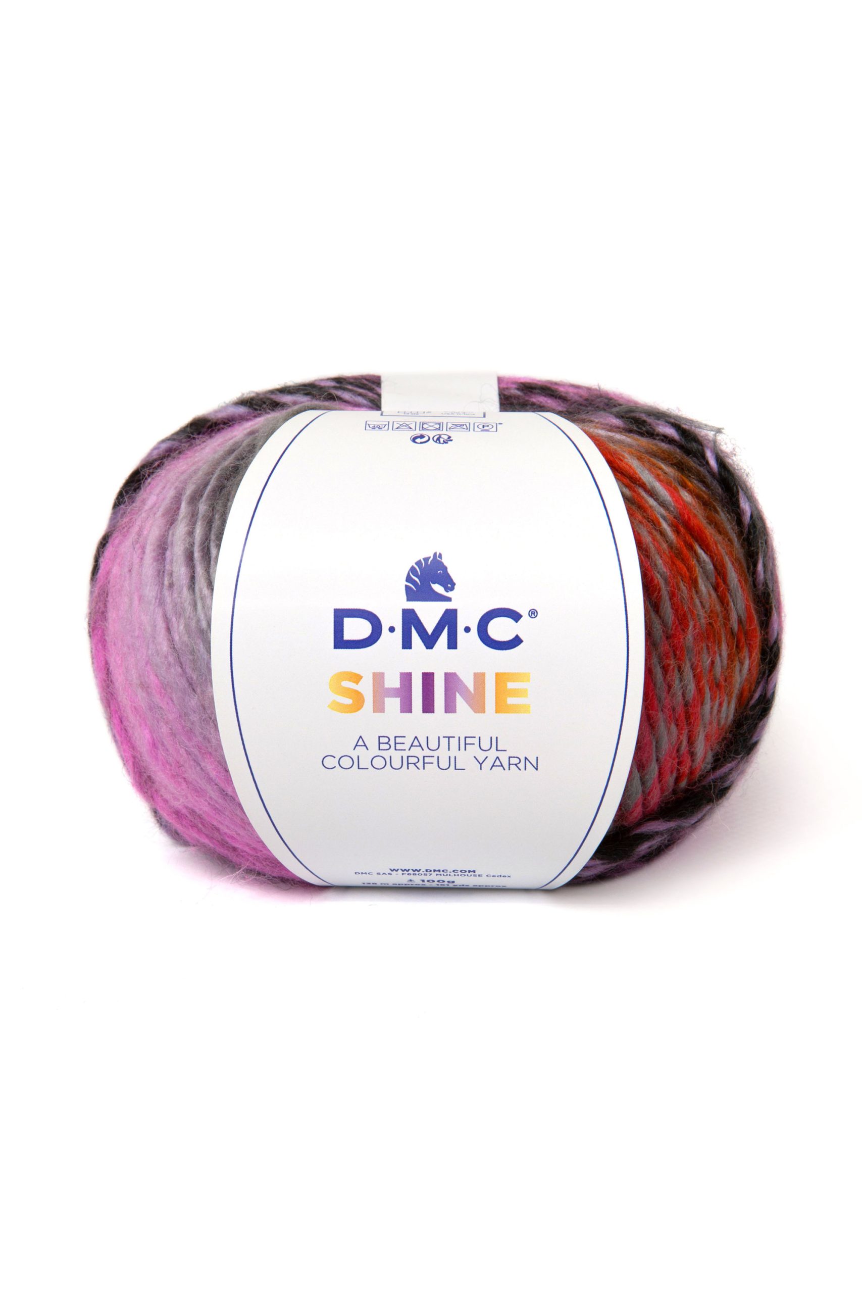 Lana Dmc Shine Colore 141: Filato in lana morbido e lucente, disponibile in una vasta gamma di tonalità vivaci, ideale per lavorazioni a maglia e uncinetto. | Dematteis.it