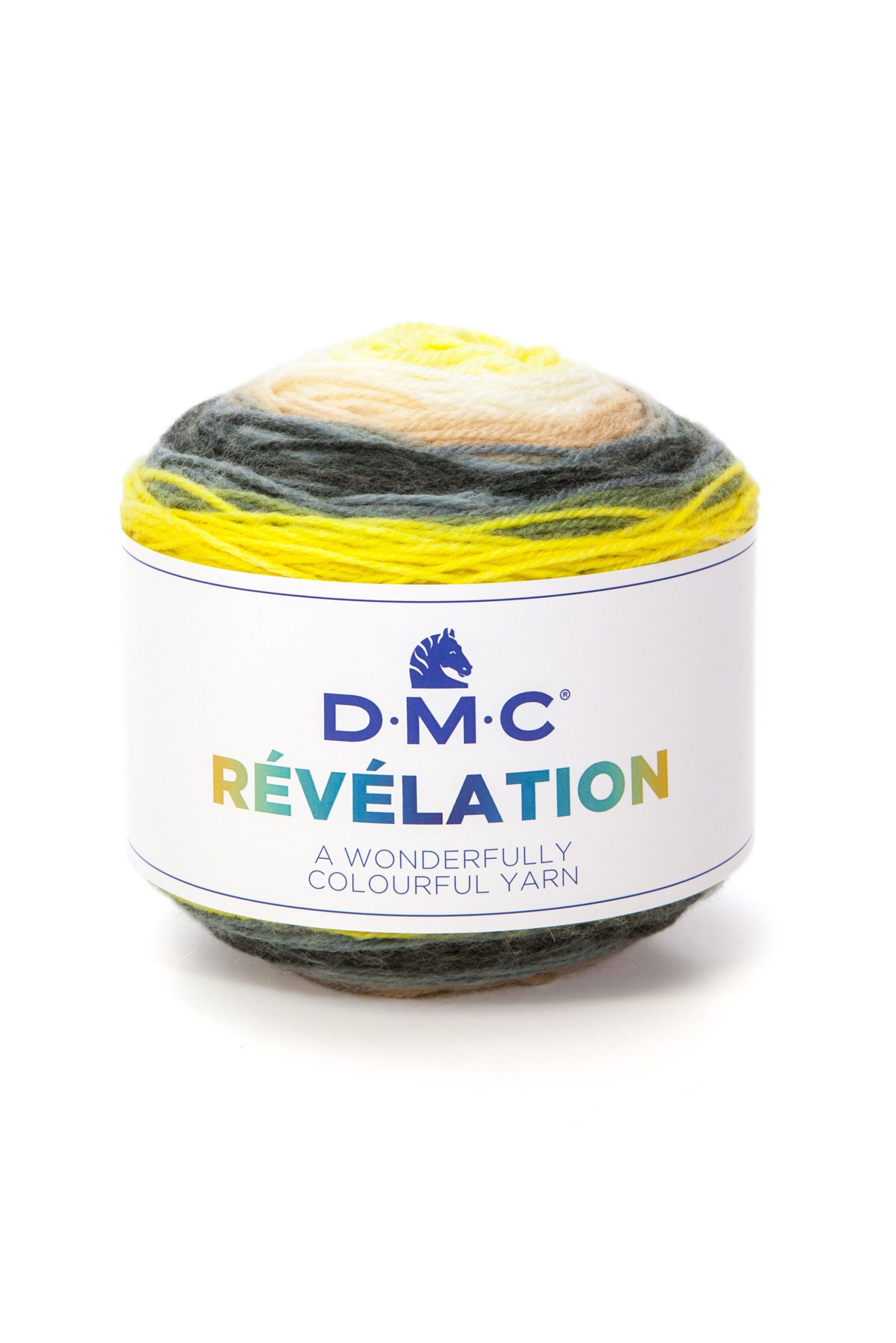 Lana Dmc Revelation Colore 206: Matassa di filato in lana morbida e calda, disponibile in una vasta gamma di tonalità vivaci e accattivanti. | Dematteis.it