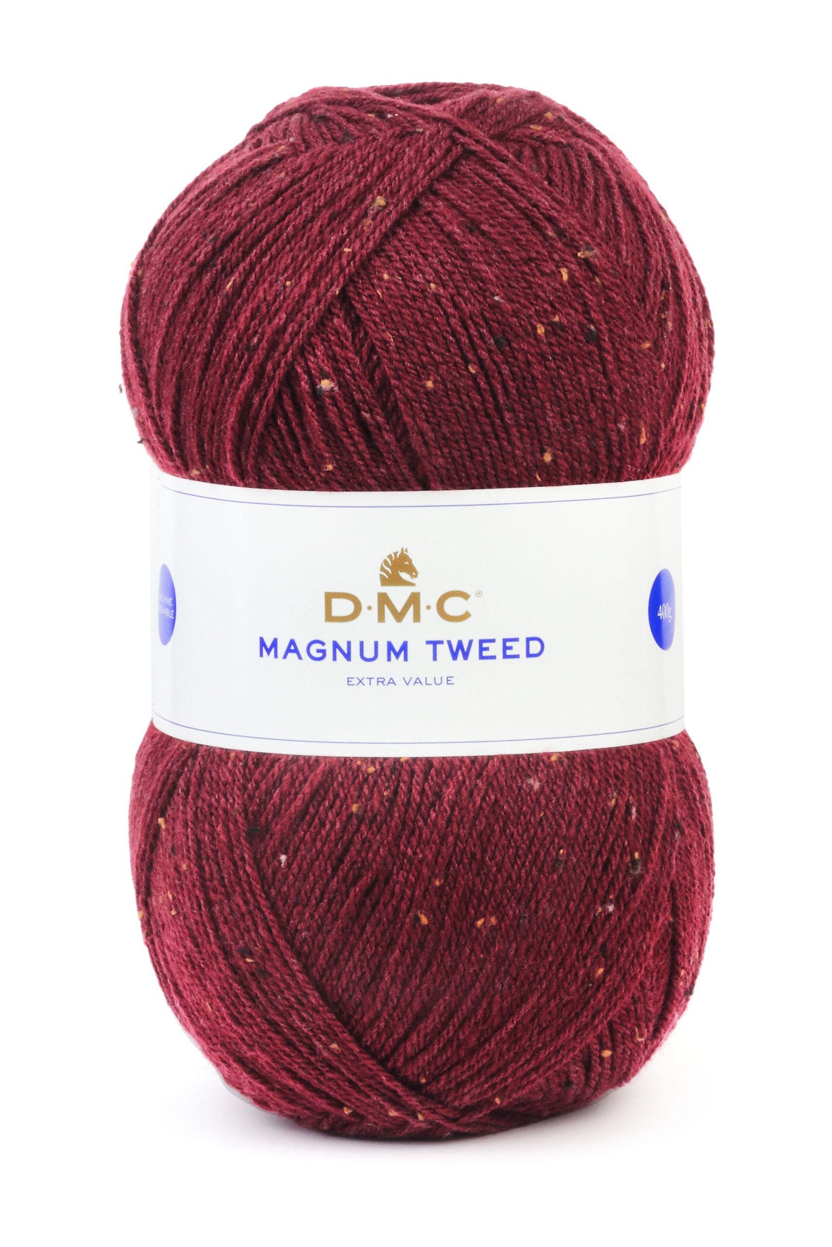 Lana Dmc Magnum Tweed Colore 53: Morbida matassa di filato in lana e fibre sintetiche con trama irregolare e variegata, ideale per la lavorazione a maglia e uncinetto. | Dematteis.it