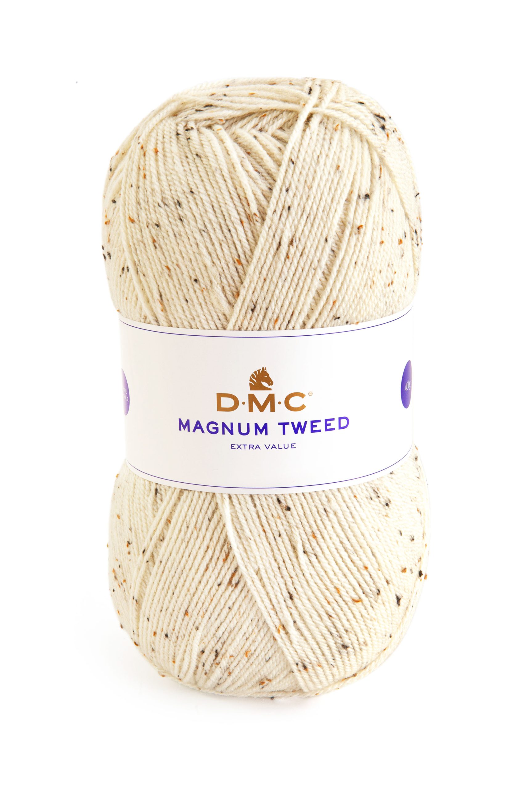 Lana Dmc Magnum Tweed Colore 929: Morbida lana con texture tweed dai toni caldi e vivaci, ideale per la realizzazione di progetti artigianali. | Dematteis.it