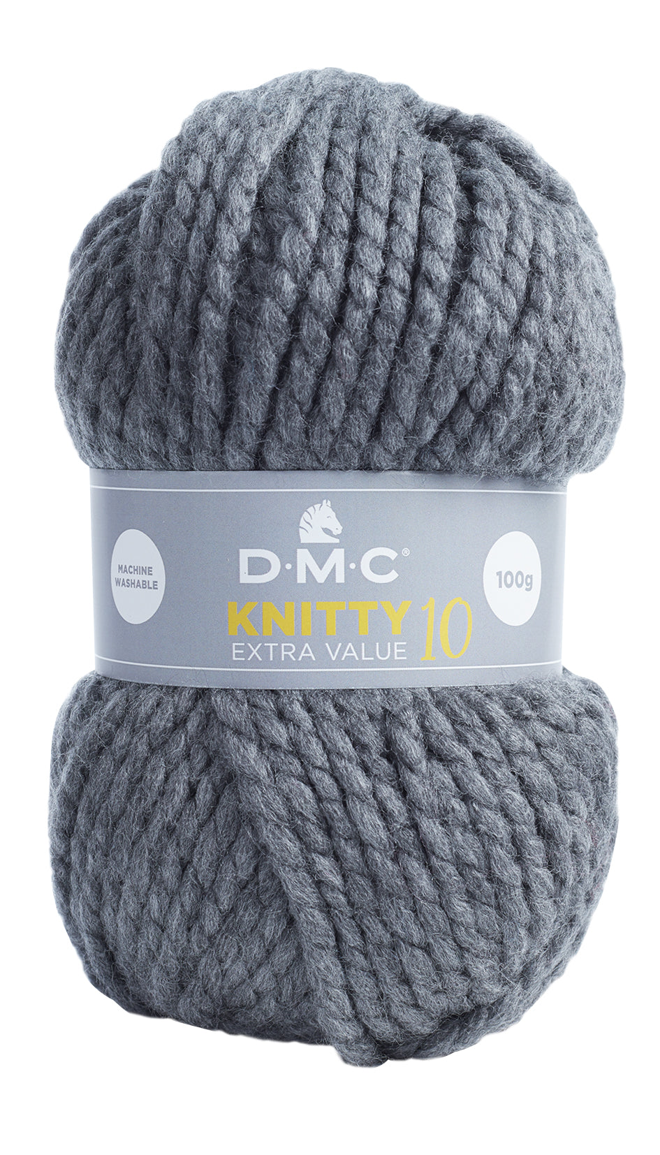 Lana Dmc Knitty 10 Colore 790: Matassa di filato pregiato in fibra naturale, disponibile in una vasta gamma cromatica, ideale per realizzare lavori a maglia e uncinetto. | Dematteis.it