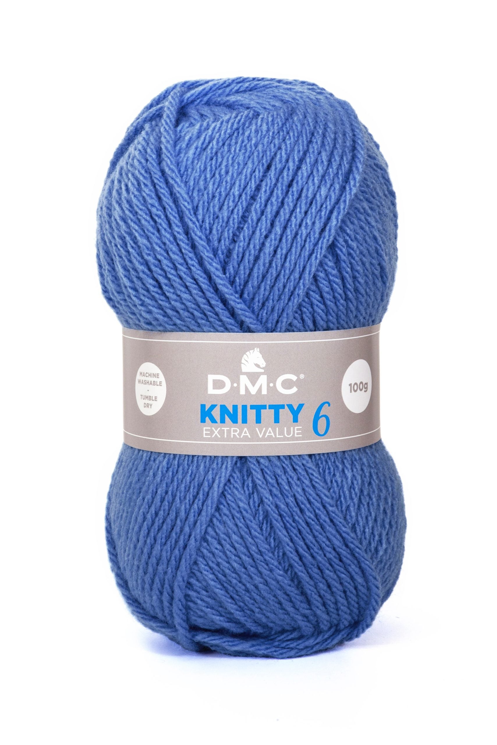 Lana Dmc Knitty 6 Colore 667: Matassa di filato in morbida lana dal colore naturale adatta alla realizzazione di progetti di maglieria e uncinetto. | Dematteis.it