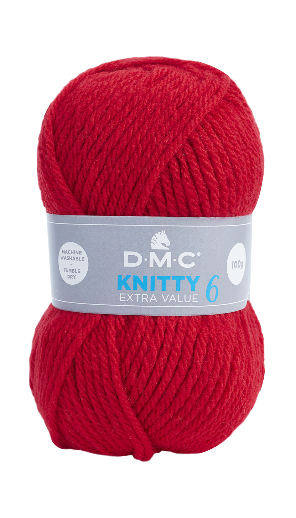 Lana Dmc Knitty 6 Colore 698: Matassa di filato in morbida lana con colori vivaci e sfumati, ideale per realizzare progetti di maglieria e uncinetto. | Dematteis.it