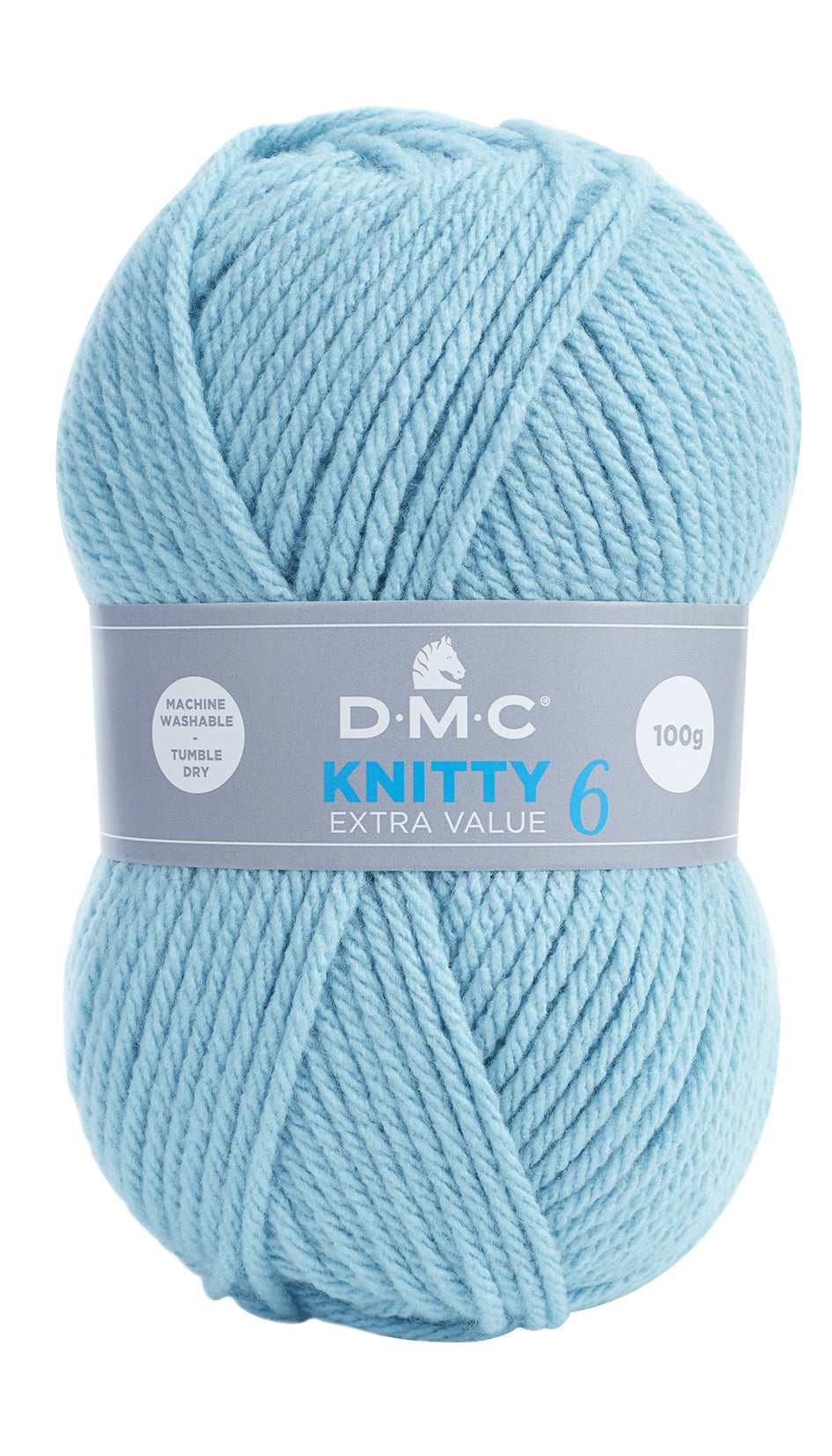 Lana Dmc Knitty 6 Colore 741: Matassa di filato in fibra naturale disponibile in una vasta gamma cromatica per realizzare lavorazioni a maglia e uncinetto. | Dematteis.it