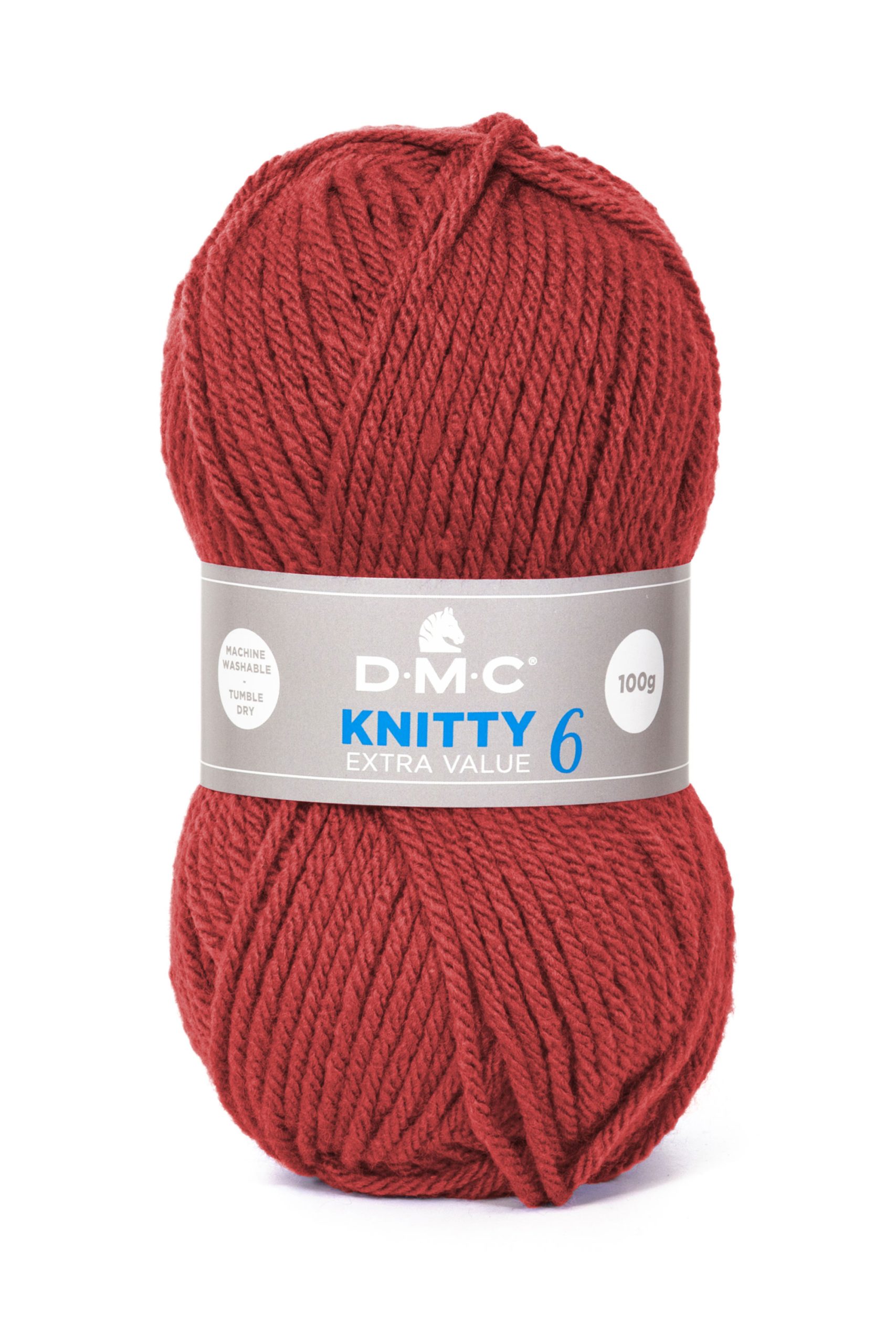 Lana Dmc Knitty 6 Colore 779: Matassa di filato in morbida lana di alta qualità, disponibile in una vasta gamma di colori vivaci per realizzare eleganti lavori a maglia e uncinetto. | Dematteis.it