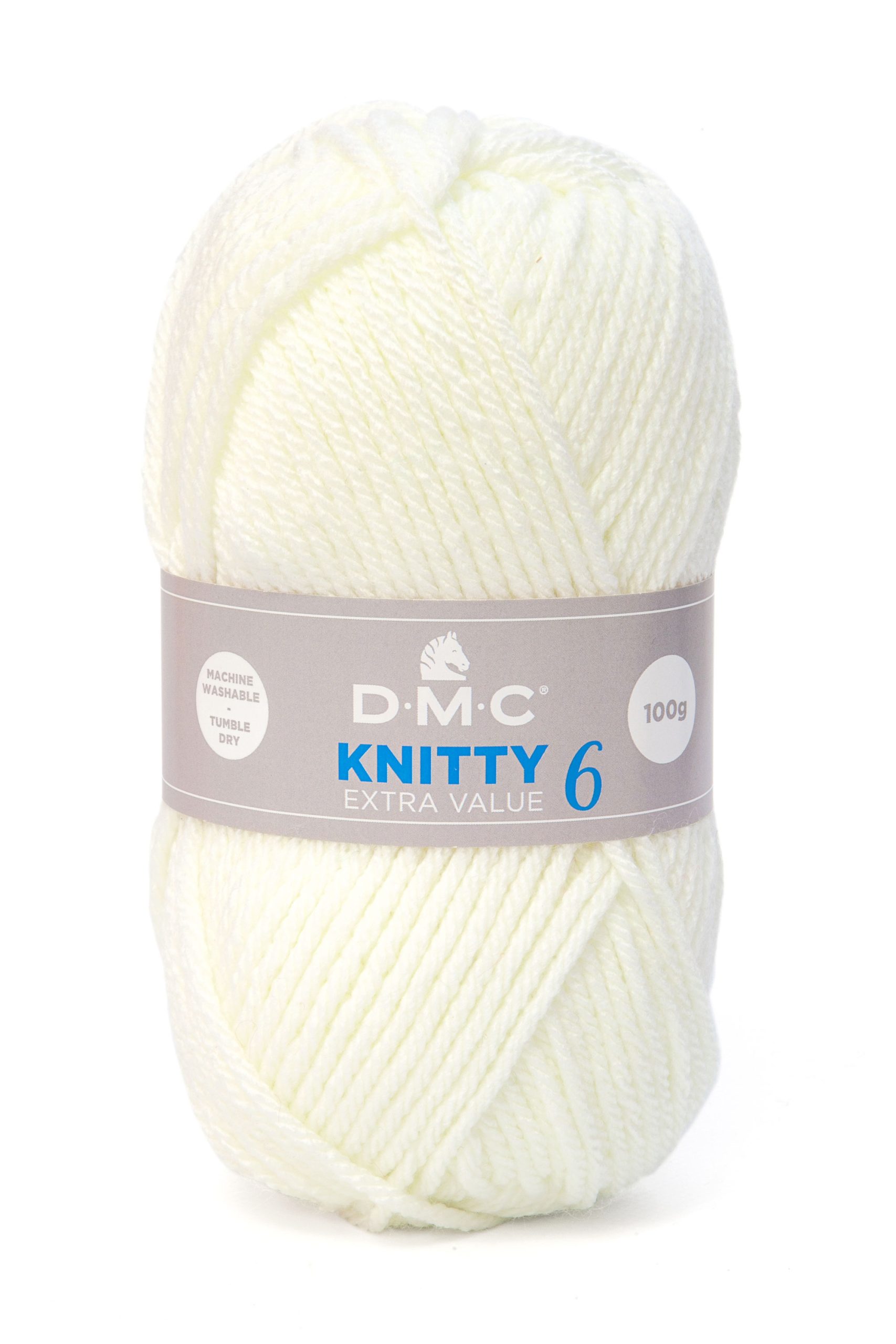 Lana Dmc Knitty 6 Colore 812: Matassa di filato in morbida lana disponibile in una vasta gamma di colori vivaci e accattivanti. | Dematteis.it