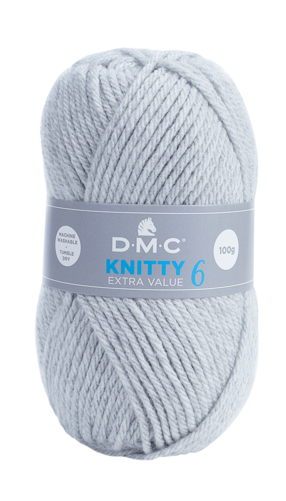 Lana Dmc Knitty 6 Colore 814: Matassa di filato in morbida lana con trama uniforme e vivace combinazione cromatica per realizzare lavorazioni a maglia e uncinetto. | Dematteis.it
