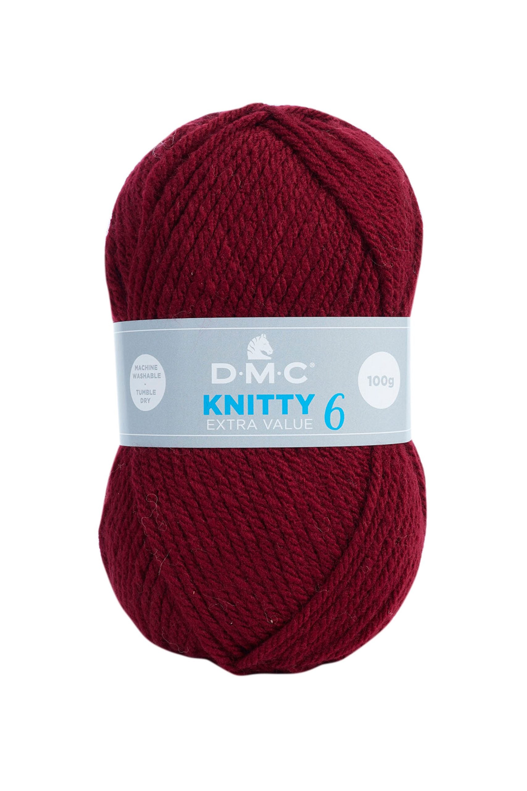 Lana Dmc Knitty 6 Colore 841: Matassa di filato in morbida lana ideale per lavori a maglia e uncinetto, disponibile in una vasta gamma di tonalità vivaci. | Dematteis.it