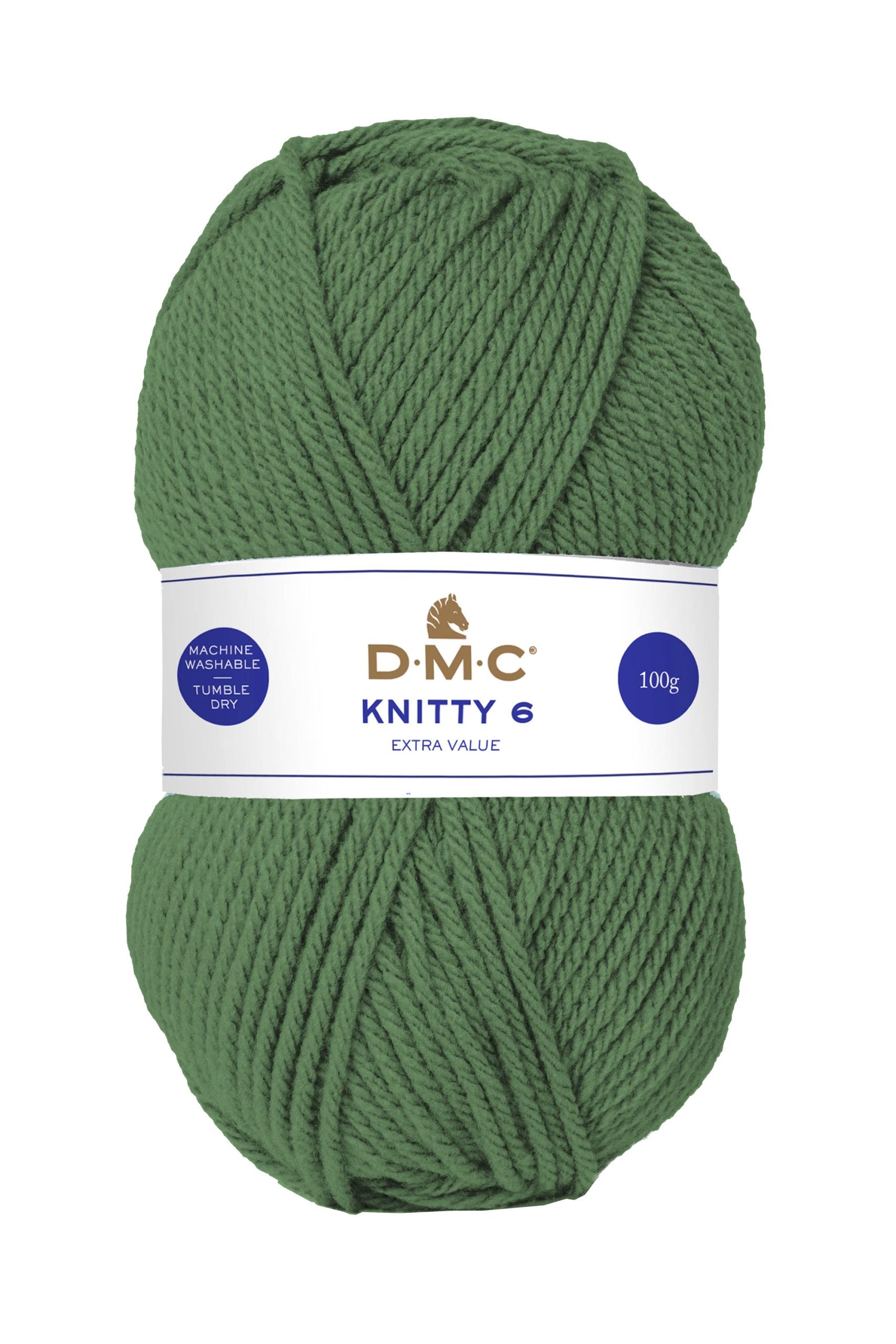 Lana Dmc Knitty 6 Colore 904: Matassa di filato in lana morbida e pregiata, disponibile in una vasta gamma di colori vivaci e accattivanti. | Dematteis.it