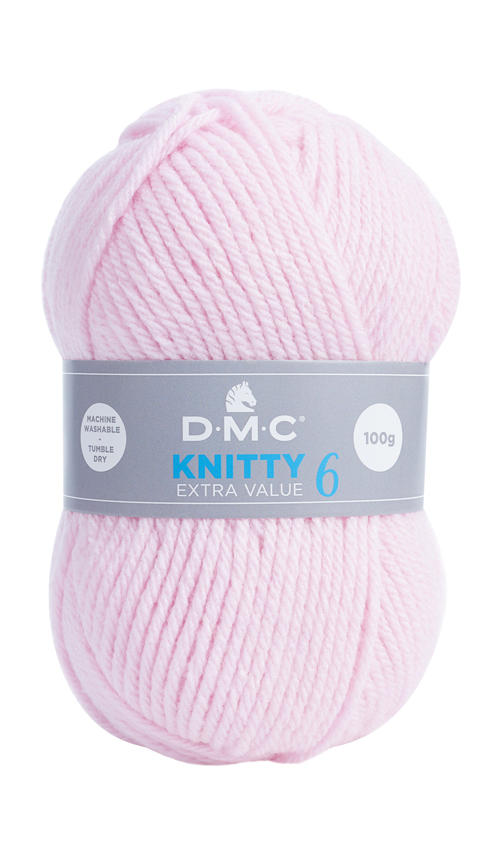 Lana Dmc Knitty 6 Colore 958: Matassa di filato dalla morbida consistenza e tonalità vivace, ideale per realizzare lavori a maglia e uncinetto. | Dematteis.it