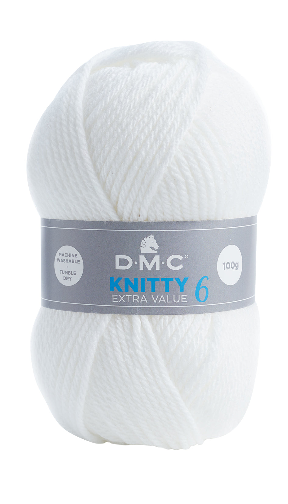 Lana Dmc Knitty 6 Colore 961: Matassa di filato in lana di pregiata qualità, disponibile in una vasta gamma di colori vivaci e brillanti. | Dematteis.it
