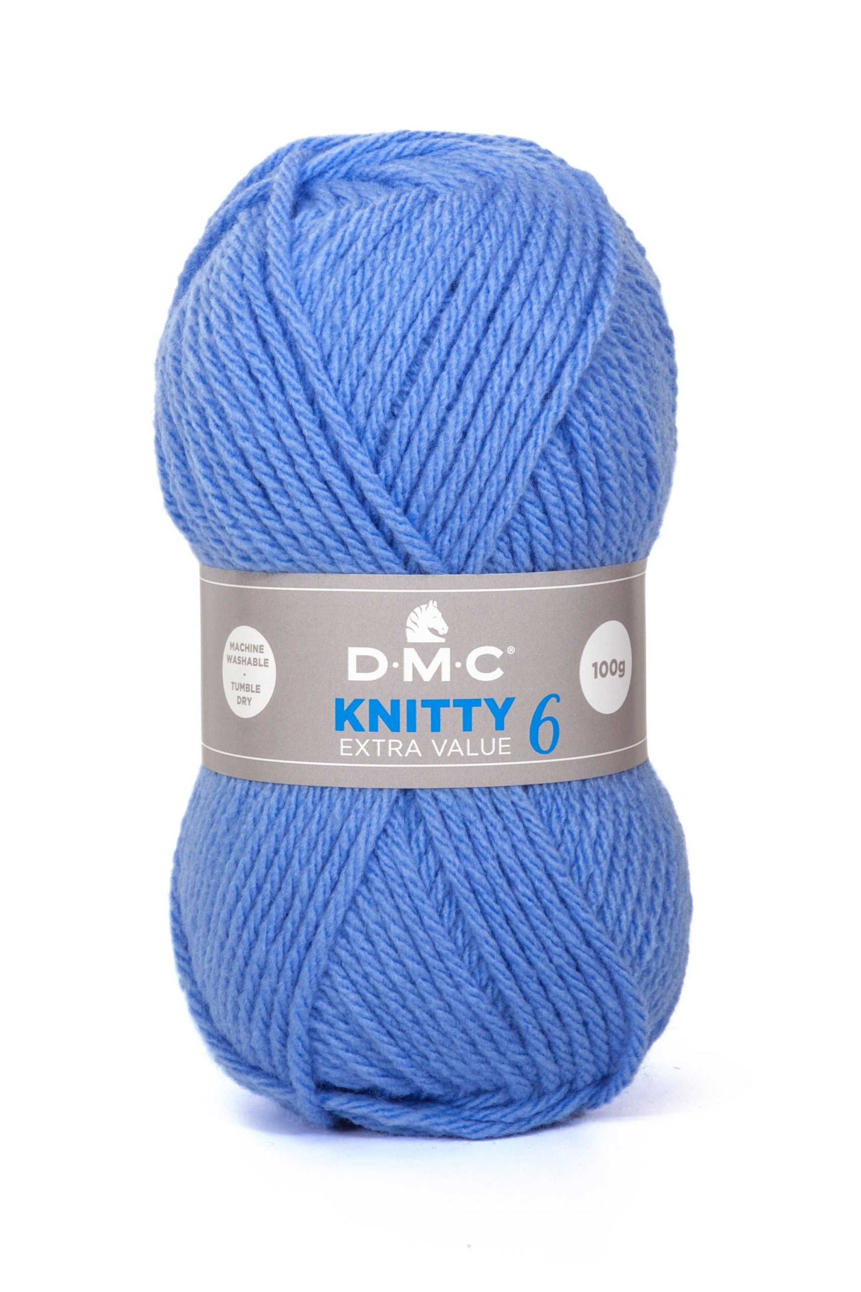 Lana Dmc Knitty 6 Colore 969: Gomitolo di lana morbida e setosa disponibile in una vasta gamma di colori vivaci per realizzare lavorazioni a maglia e uncinetto. | Dematteis.it