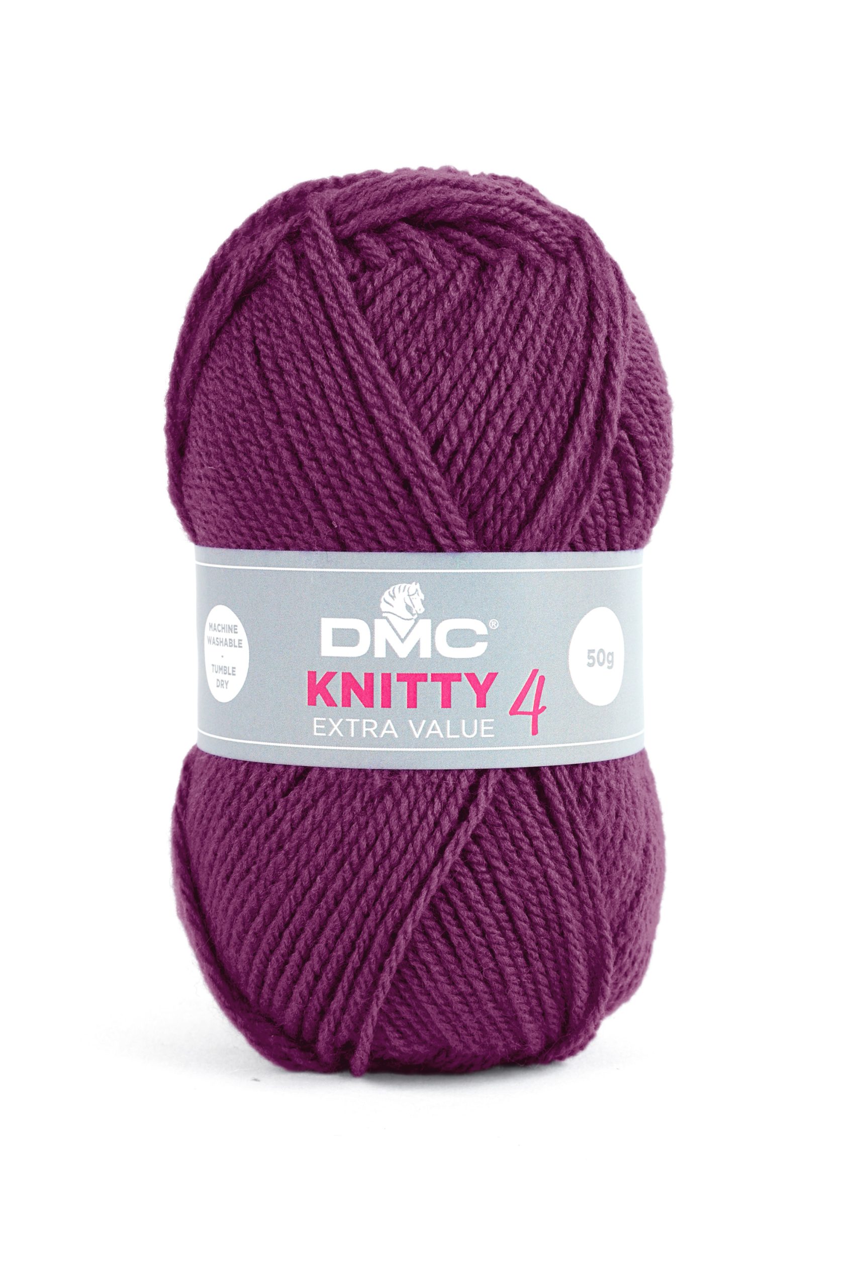 Lana Dmc Knitty 4 Colore 679: Morbida lana multicolore ideale per la realizzazione di progetti di maglieria e uncinetto. | Dematteis.it