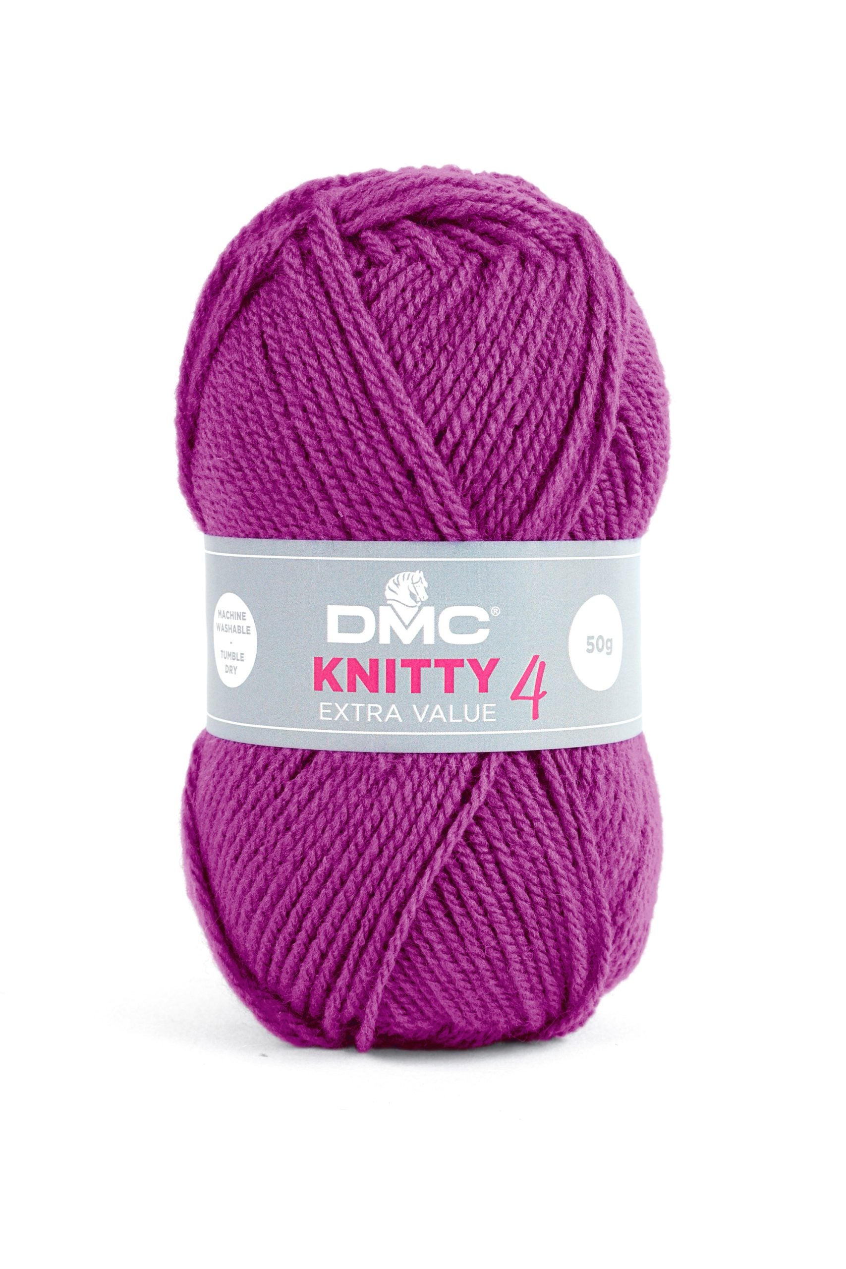 Lana Dmc Knitty 4 Colore 689: Matassa di filato in lana di alta qualità, disponibile in una vasta gamma di colori vivaci e accattivanti. | Dematteis.it
