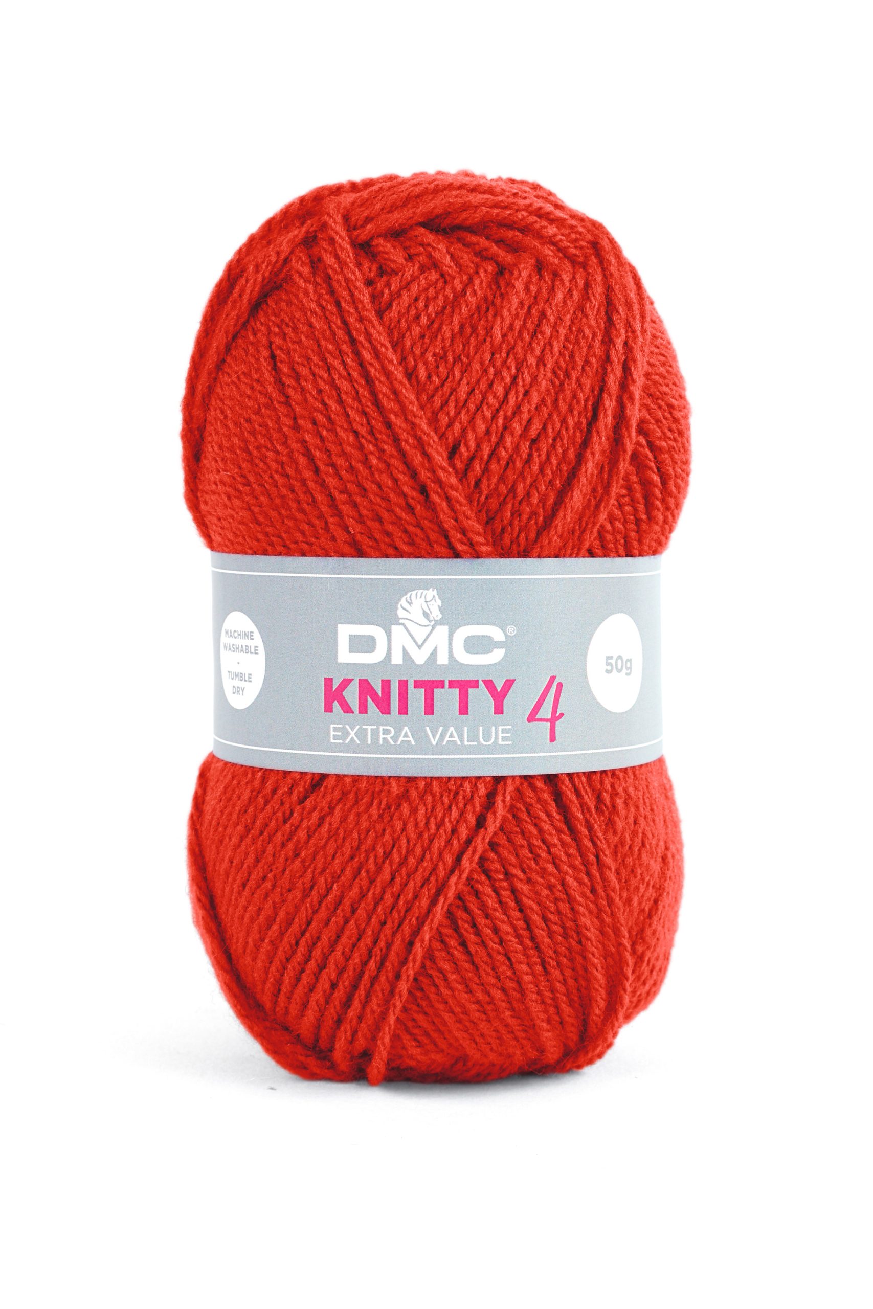 Lana Dmc Knitty 4 Colore 690: Matassa di filato in morbida lana con tonalità vivaci e sfumature cromatiche, ideale per lavori a maglia e uncinetto. | Dematteis.it