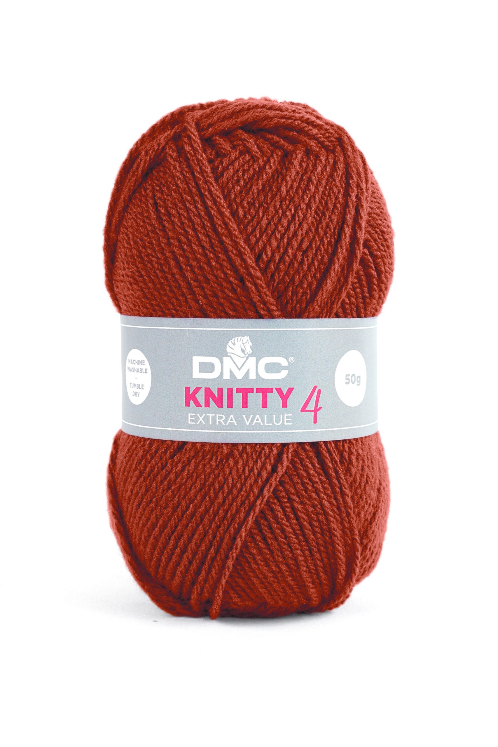 Lana Dmc Knitty 4 Colore 700: Morbida matassa di filato in lana acrilica disponibile in una vasta gamma di tonalità vivaci e accattivanti. | Dematteis.it