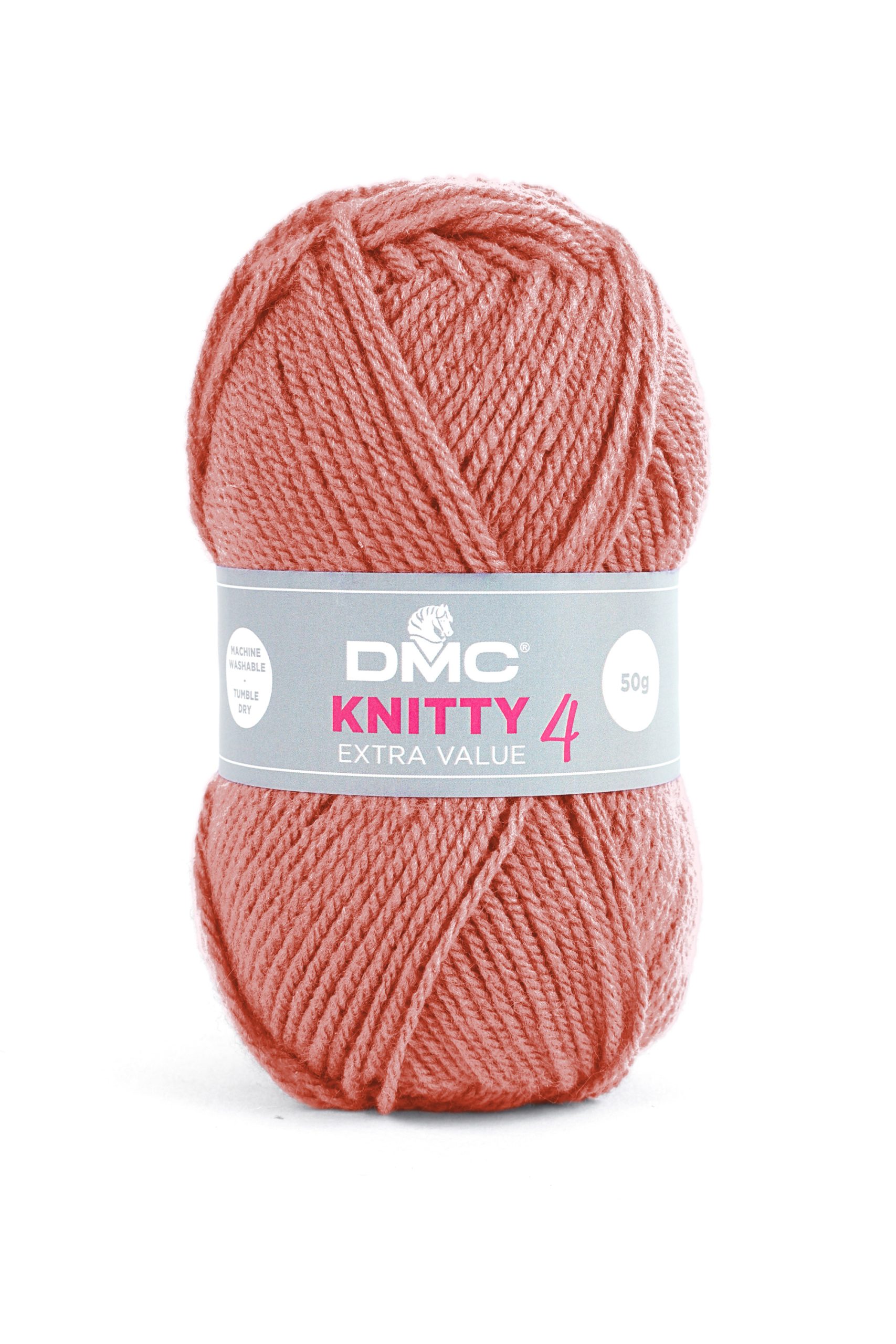 Lana Dmc Knitty 4 Colore 702: Morbida matassa di filato in pregiata lana mista, disponibile in una varietà di colori vivaci e accattivanti. | Dematteis.it