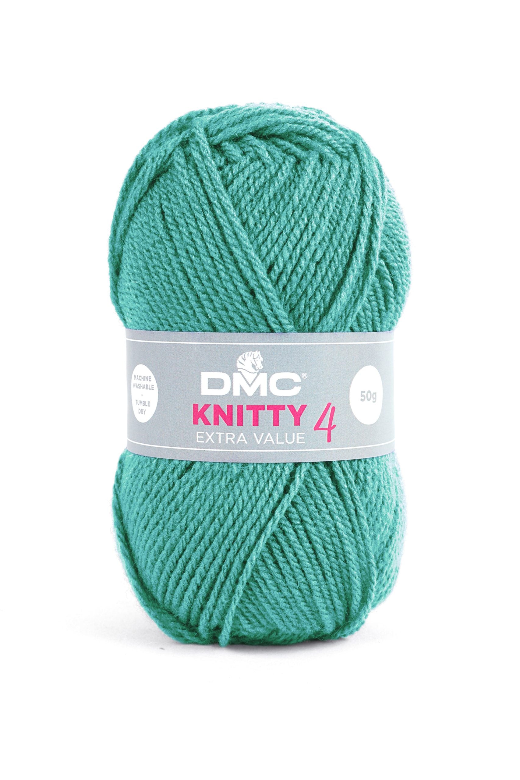 Lana Dmc Knitty 4 Colore 727: Matassa di filato in lana morbida e colorata, ideale per lavori di maglia e uncinetto. | Dematteis.it