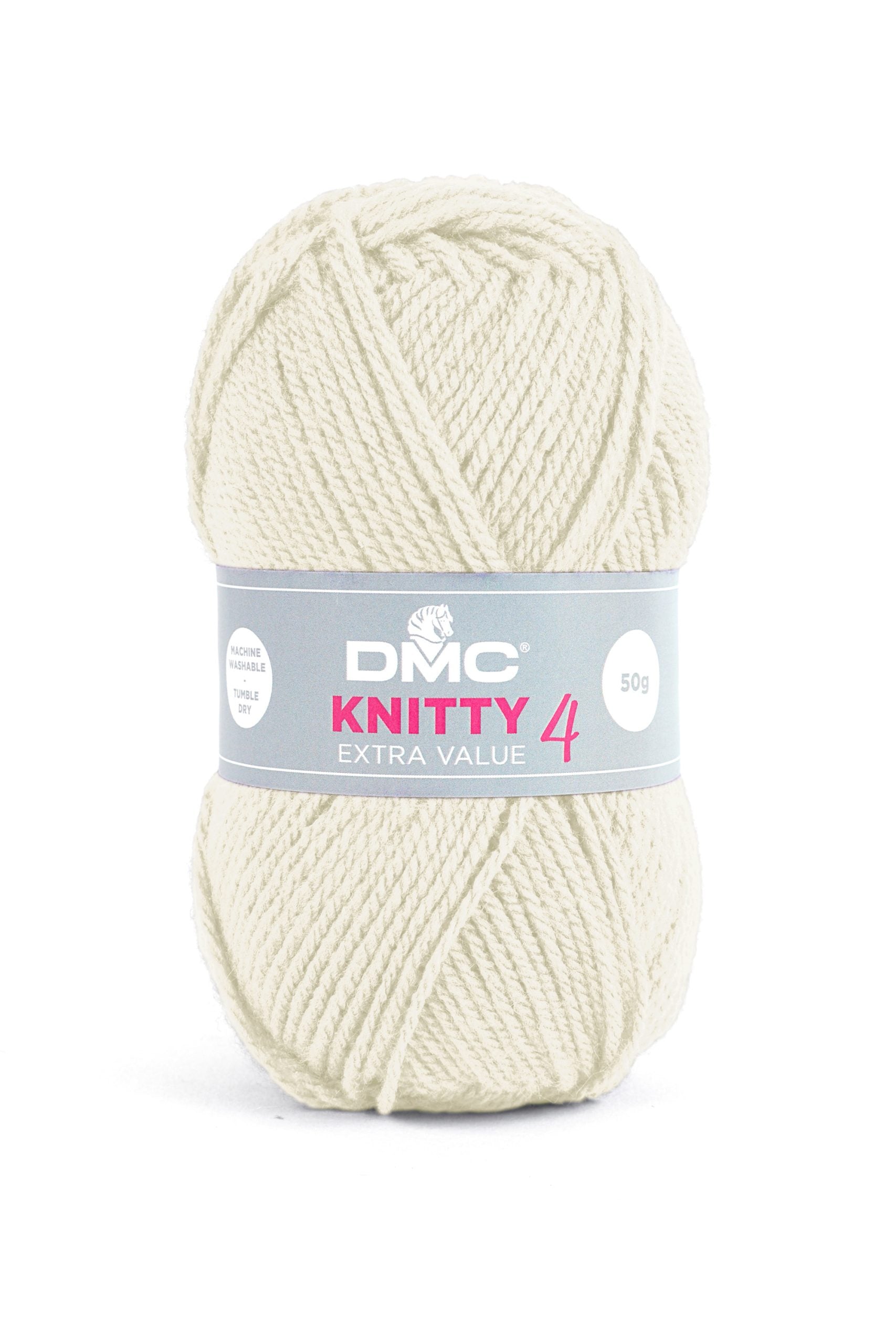 Lana Dmc Knitty 4 Colore 812: Matassa di filato in lana morbida e versatile, disponibile in una vasta gamma di colori accattivanti, ideale per realizzare progetti di maglieria e uncinetto. | Dematteis.it