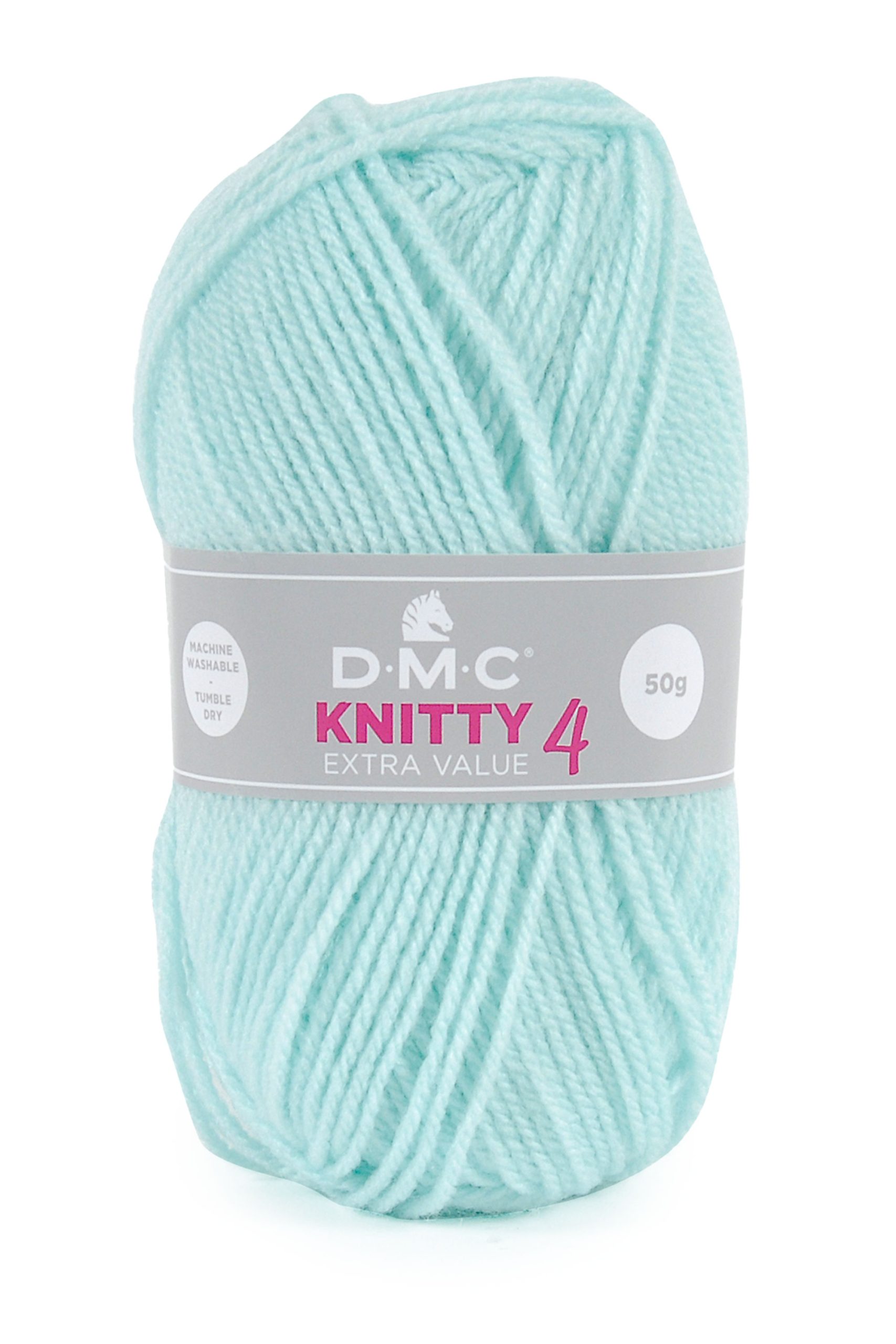 Lana Dmc Knitty 4 Colore 853: Matassa di filato in morbida lana disponibile in una vasta gamma cromatica per realizzare lavorazioni a maglia e uncinetto. | Dematteis.it