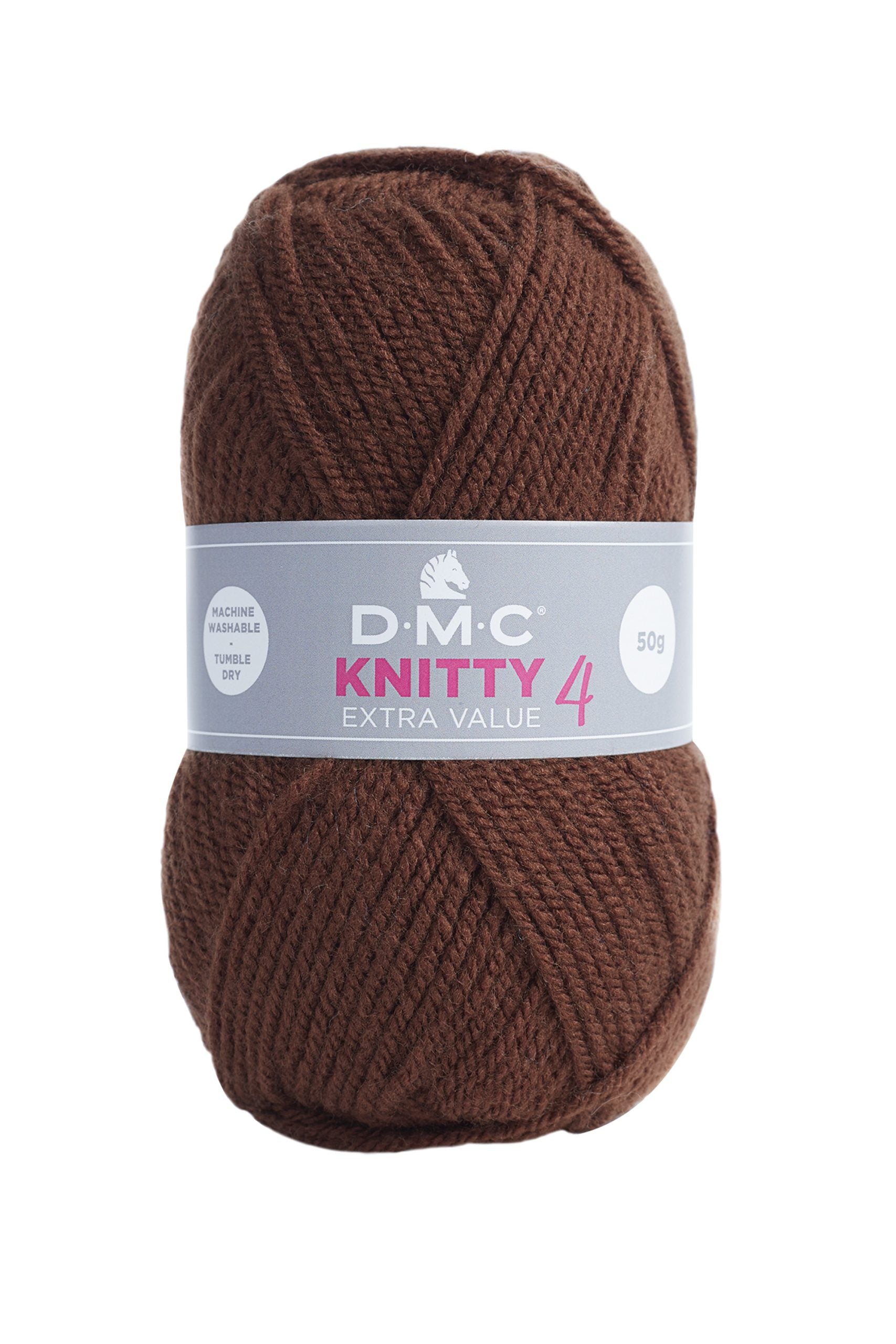 Lana Dmc Knitty 4 Colore 947: Matassa di filato in pregiata lana merino disponibile in una vasta gamma di tonalità vivaci per realizzare lavorazioni a maglia e uncinetto. | Dematteis.it