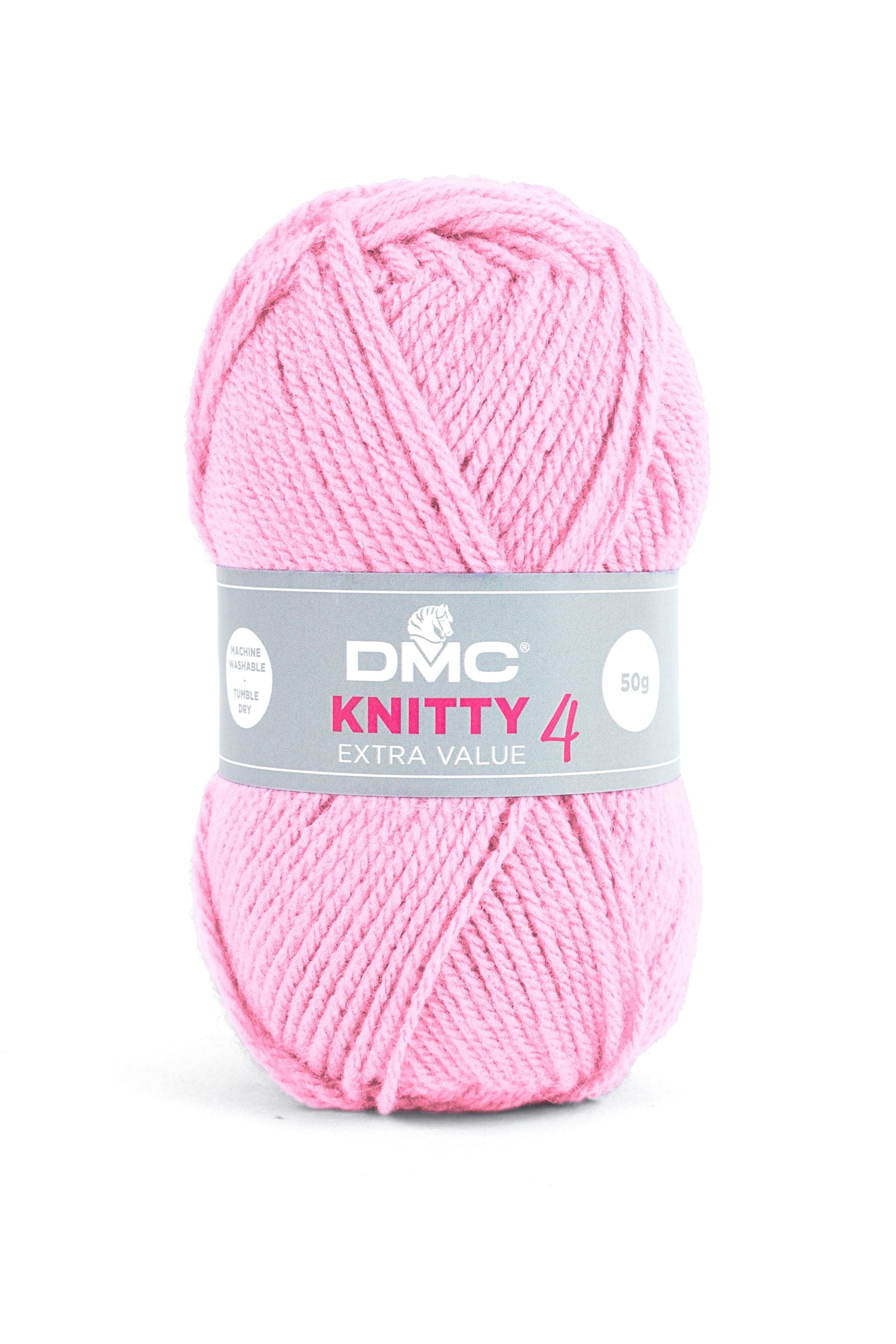 Lana Dmc Knitty 4 Colore 958: Matassa di filato in pregiata lana merino disponibile in una vasta gamma di tonalità vivaci per realizzare creazioni a maglia dalla morbida texture. | Dematteis.it