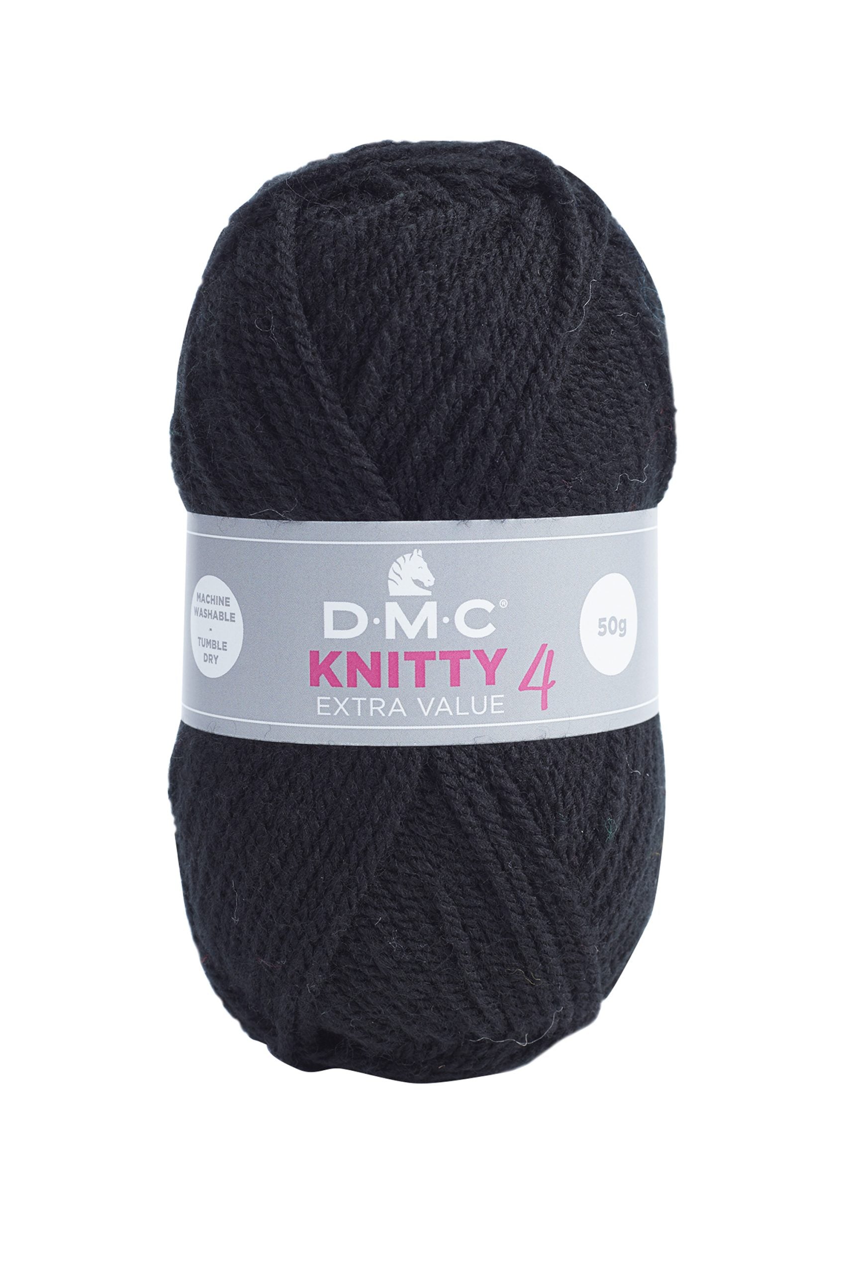 Lana Dmc Knitty 4 Colore 965: Matassa di filato morbido e resistente, disponibile in una vasta gamma di tonalità vivaci, ideale per realizzare progetti di maglia e uncinetto. | Dematteis.it