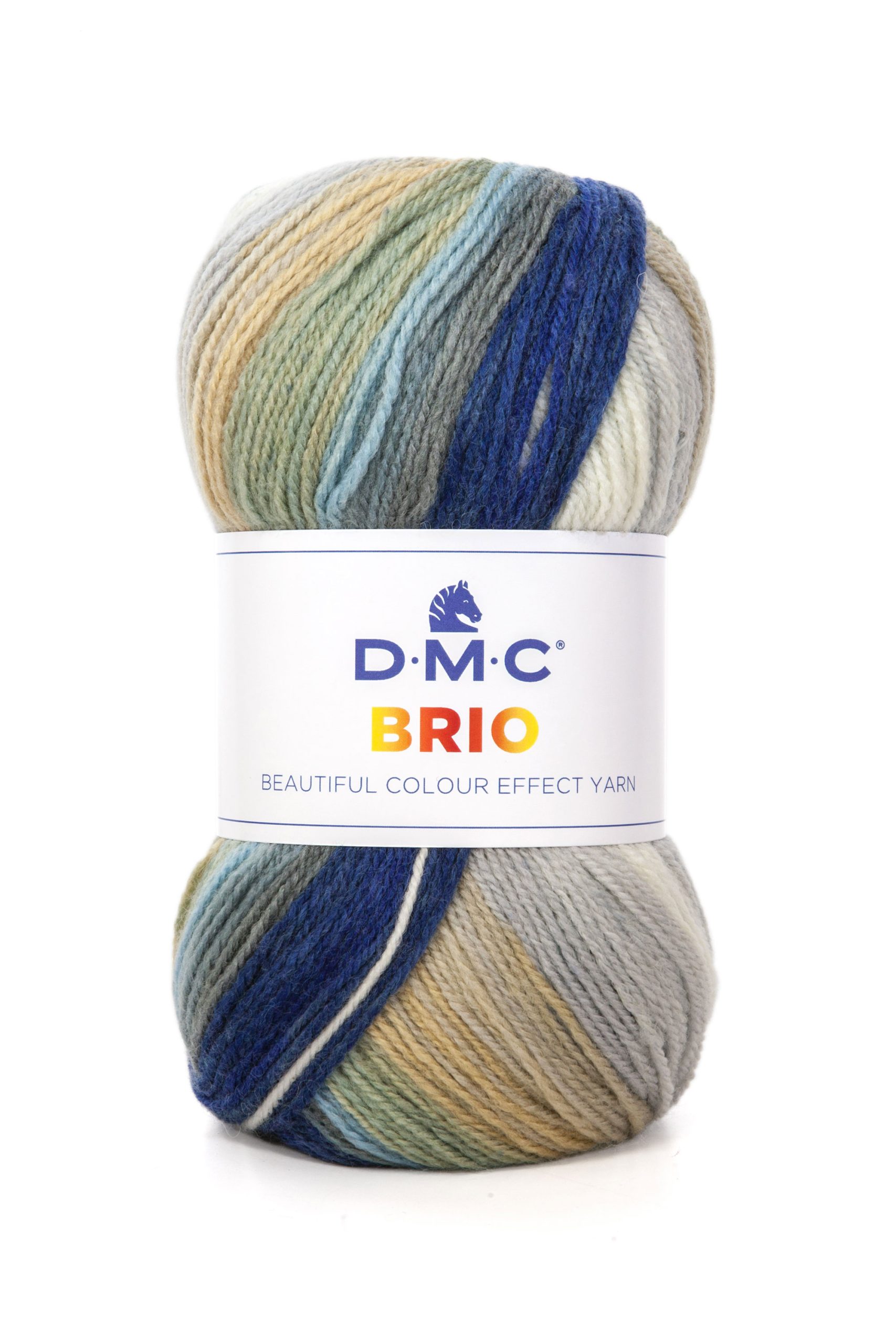 Lana Dmc Brio Colore 401: Gomitolo di filato morbido e colorato, ideale per lavori a maglia e uncinetto. | Dematteis.it