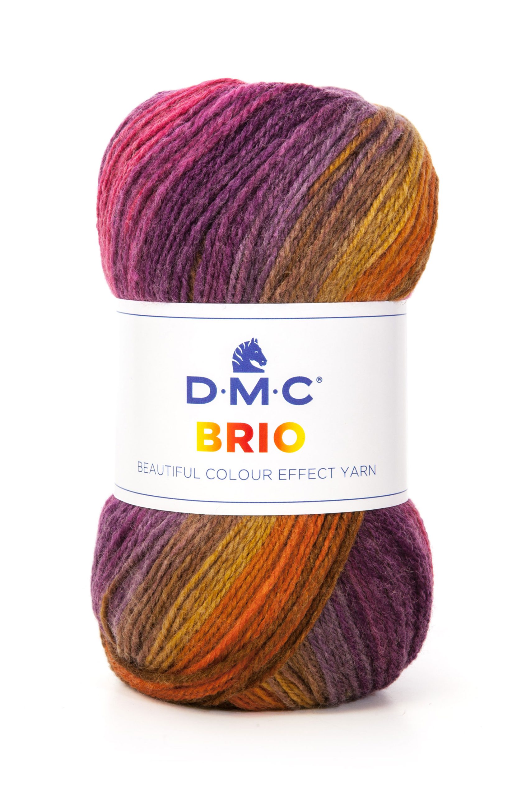 Lana Dmc Brio Colore 405: Matassa di morbida lana colorata, ideale per realizzare progetti di maglieria e uncinetto. | Dematteis.it