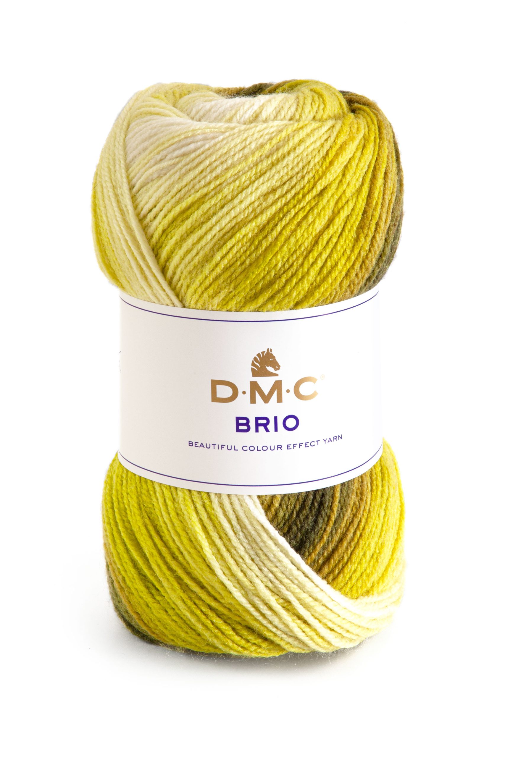 Lana Dmc Brio Colore 410: Morbida lana multicolore adatta alla realizzazione di progetti creativi e lavorazioni artigianali. | Dematteis.it