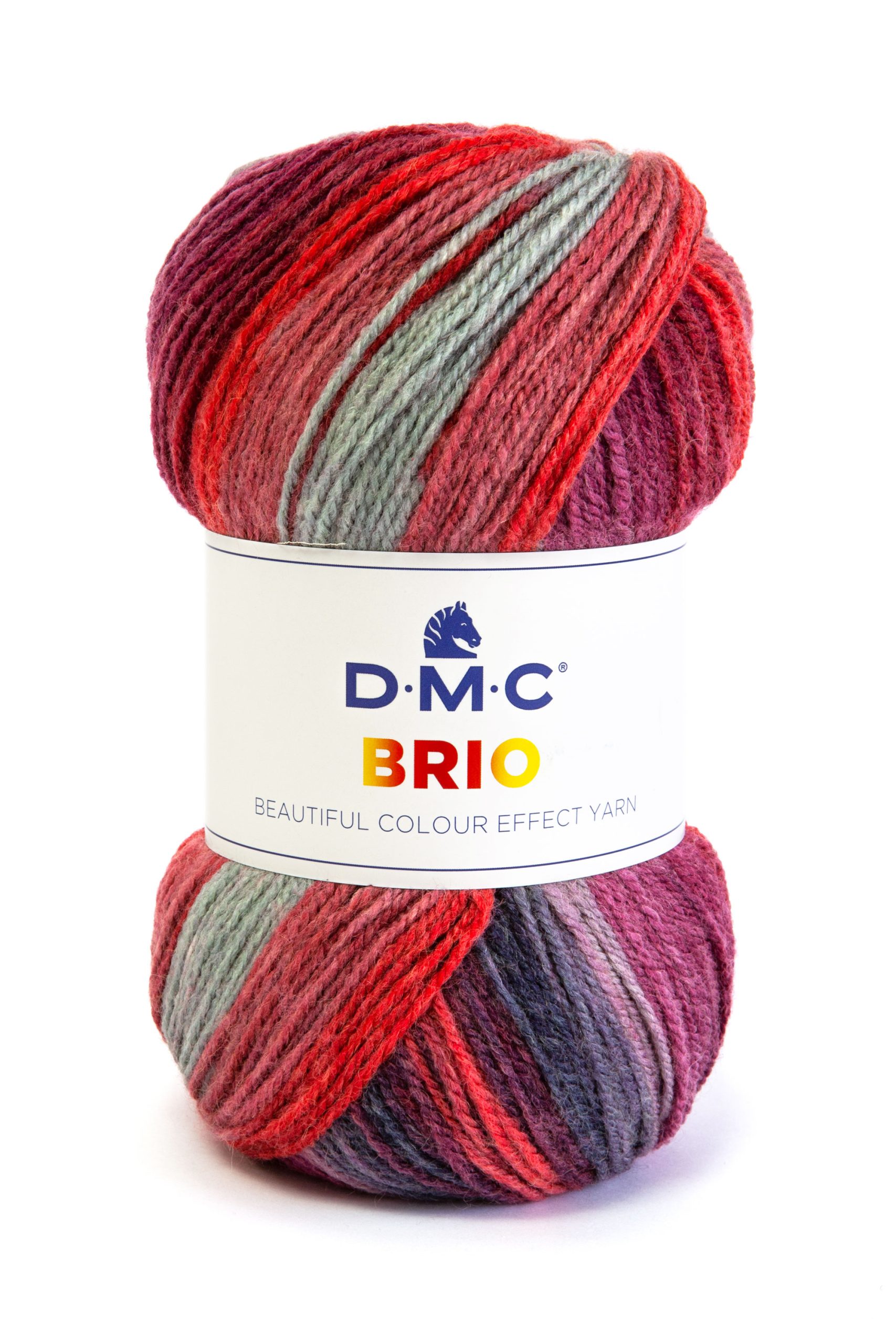 Lana Dmc Brio Colore 416: Morbida lana multicolore ideale per realizzare lavorazioni a maglia e uncinetto con effetto sfumato. | Dematteis.it