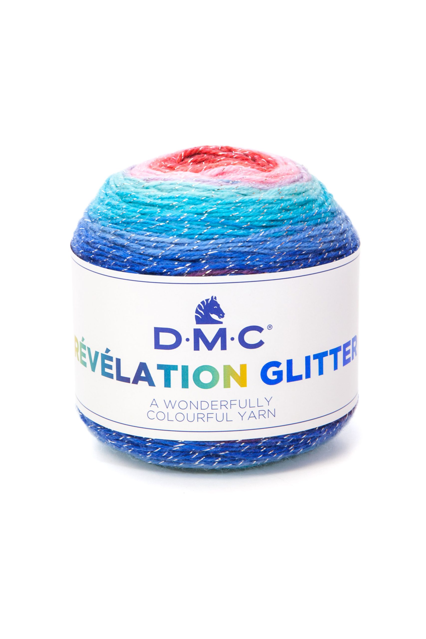 Lana Dmc Revelation Glitter Colore 501: Matassa di lana con brillantini che conferisce a ogni lavoro un tocco scintillante e prezioso. | Dematteis.it