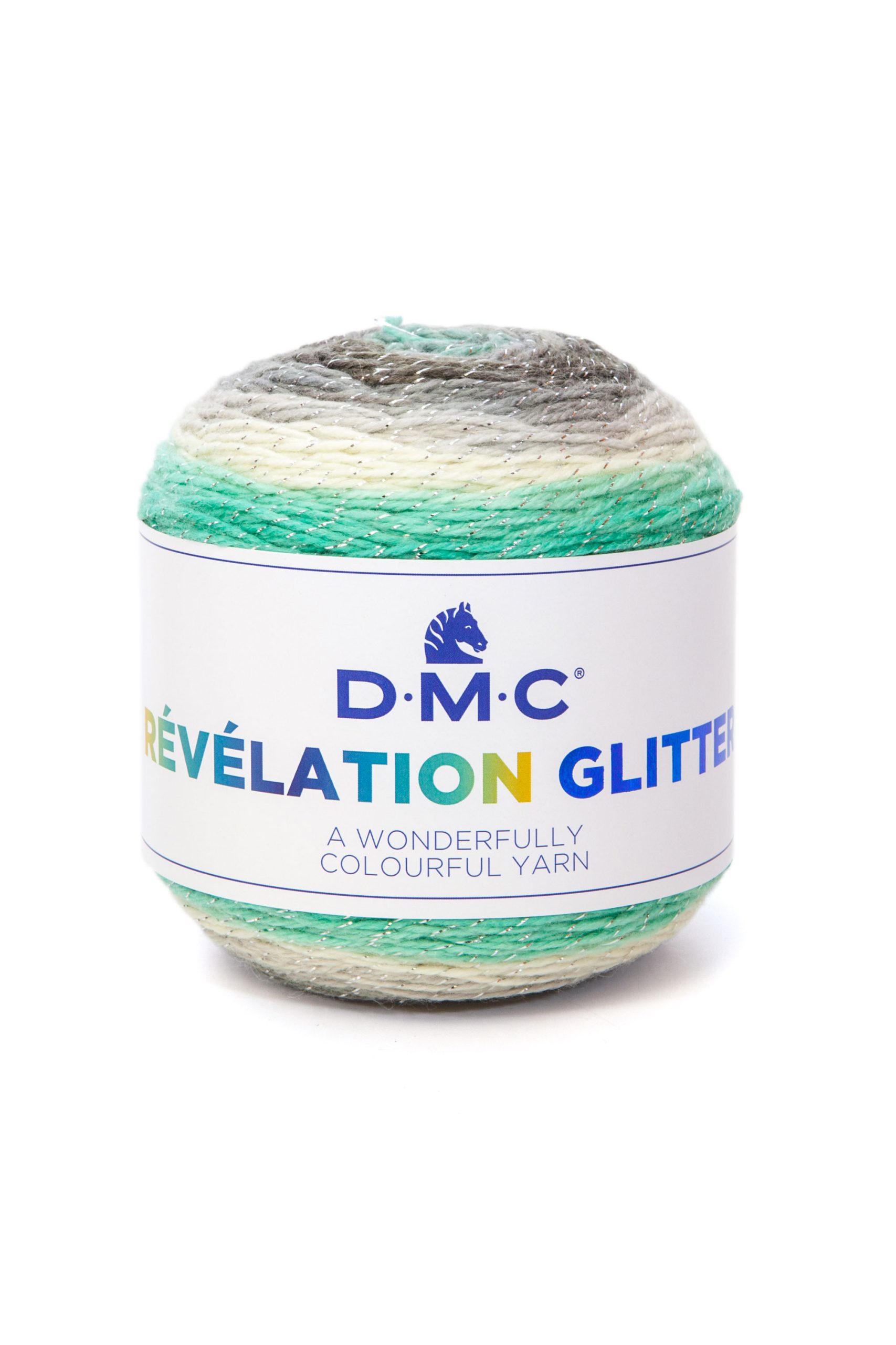 Lana Dmc Revelation Glitter Colore 505: Matassa di lana morbida e brillante, disponibile in una vasta gamma di colori vivaci, ideale per realizzare progetti di maglia e uncinetto. | Dematteis.it
